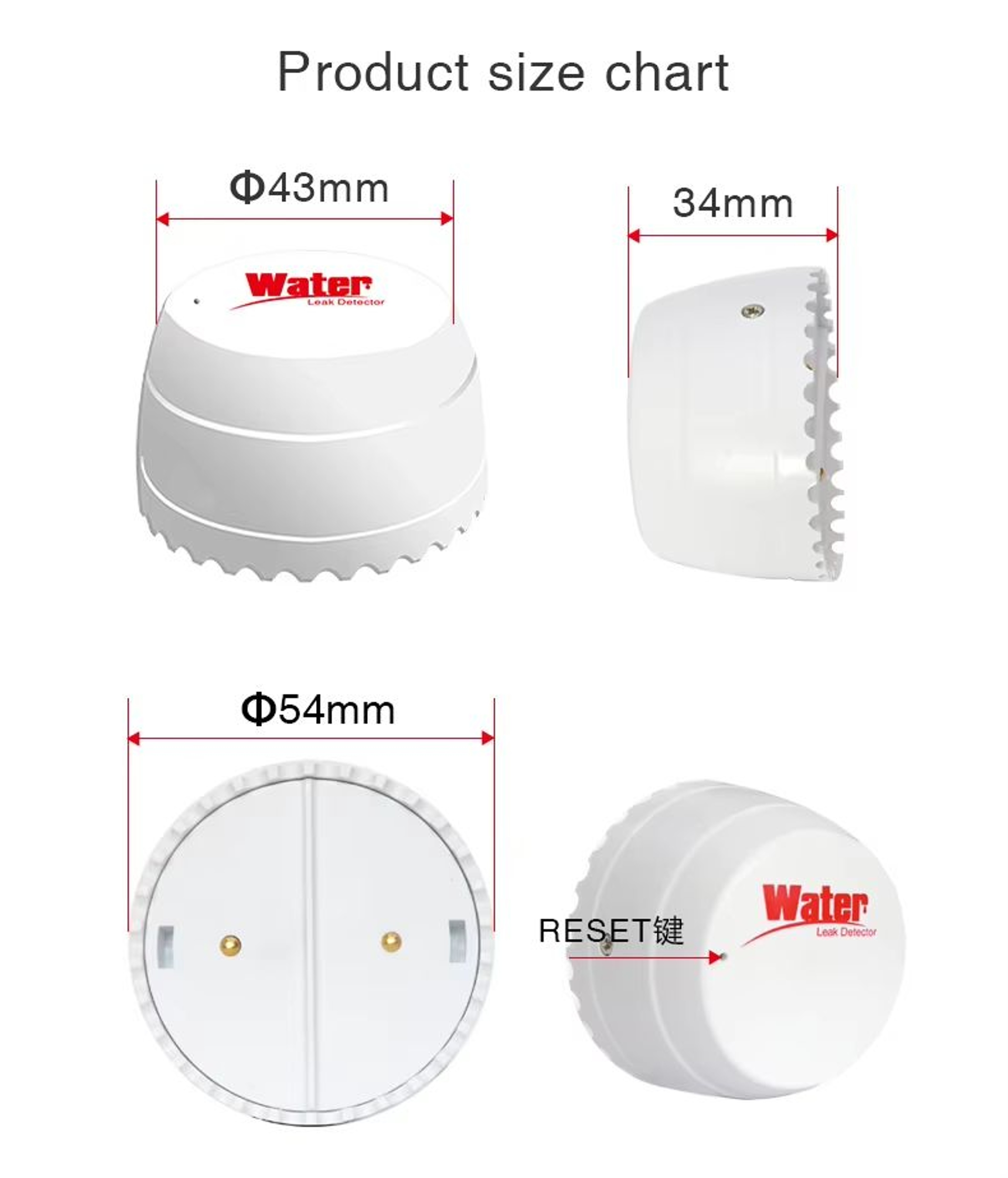 Tuya WiFi Smart Water Leak And Flood Sensor With App Alerts And AlexaGoogle Control 5