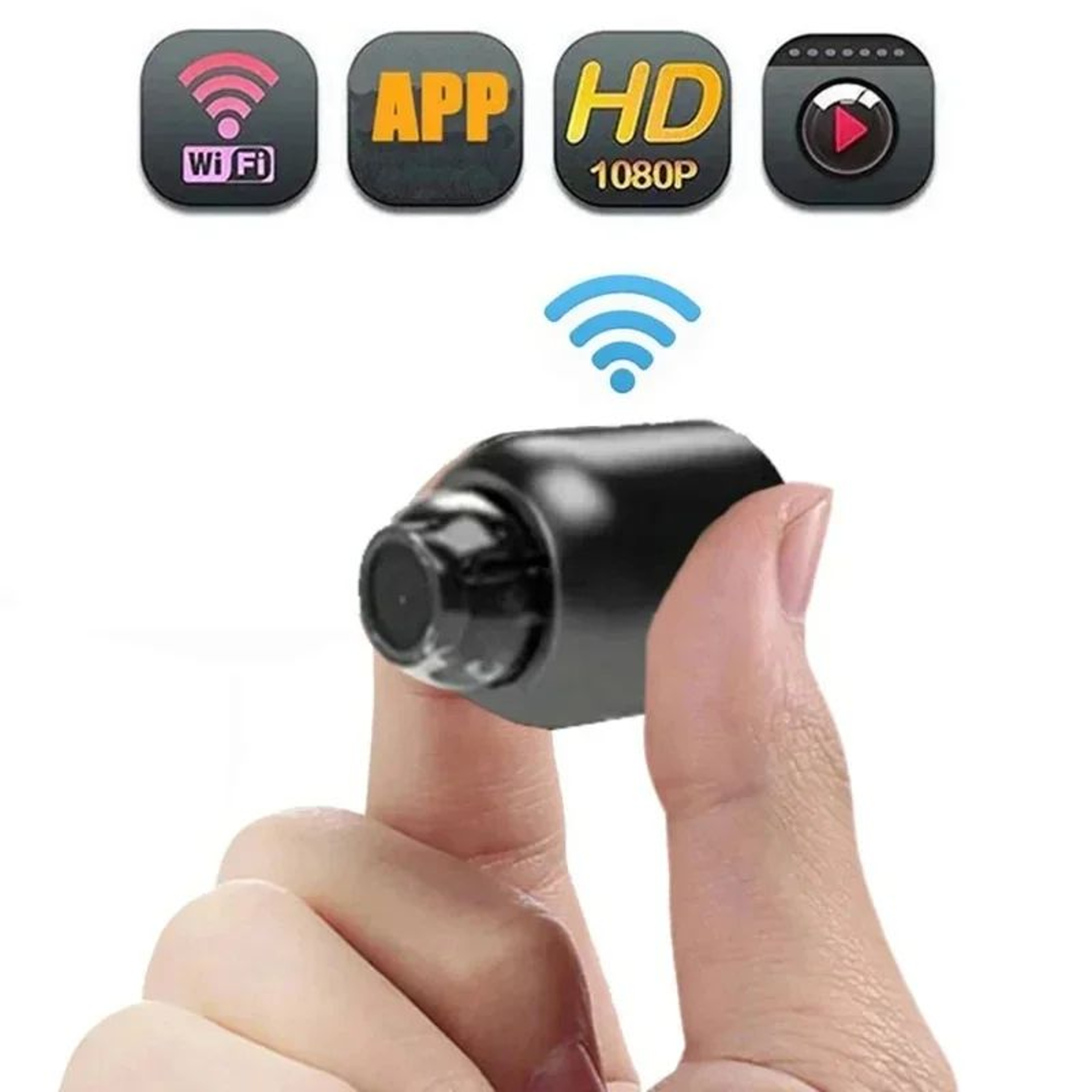 Wireless 1080P HD Mini WiFi Indoor Security Camera With Night Vision 0