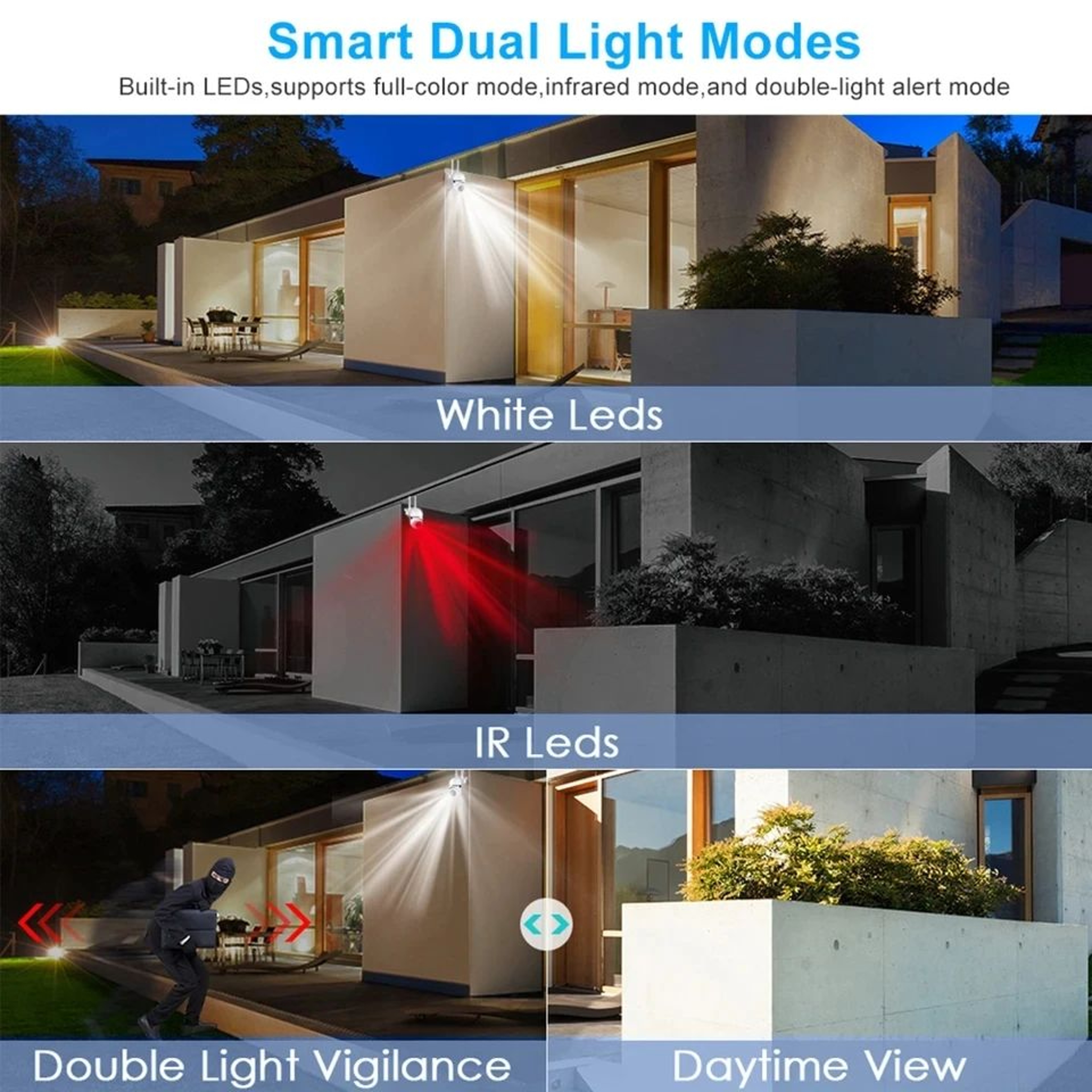 8MP Outdoor WiFi PTZ Security Camera With AI Human Tracking And 4X Zoom 5