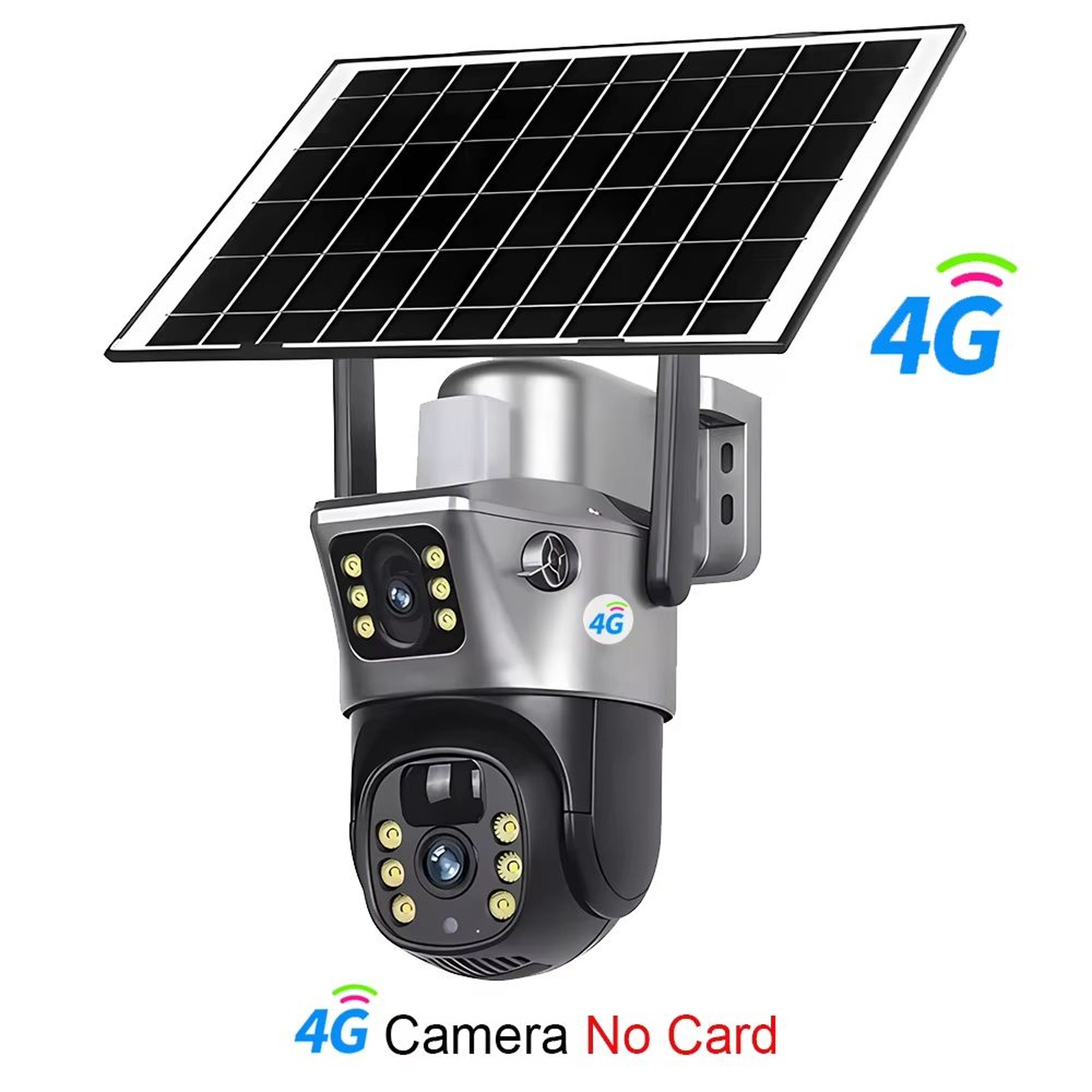 4GWiFi Solar 8MP 4K Dual Lens Outdoor Security Camera With PIR Night Vision And Long Battery Life 10