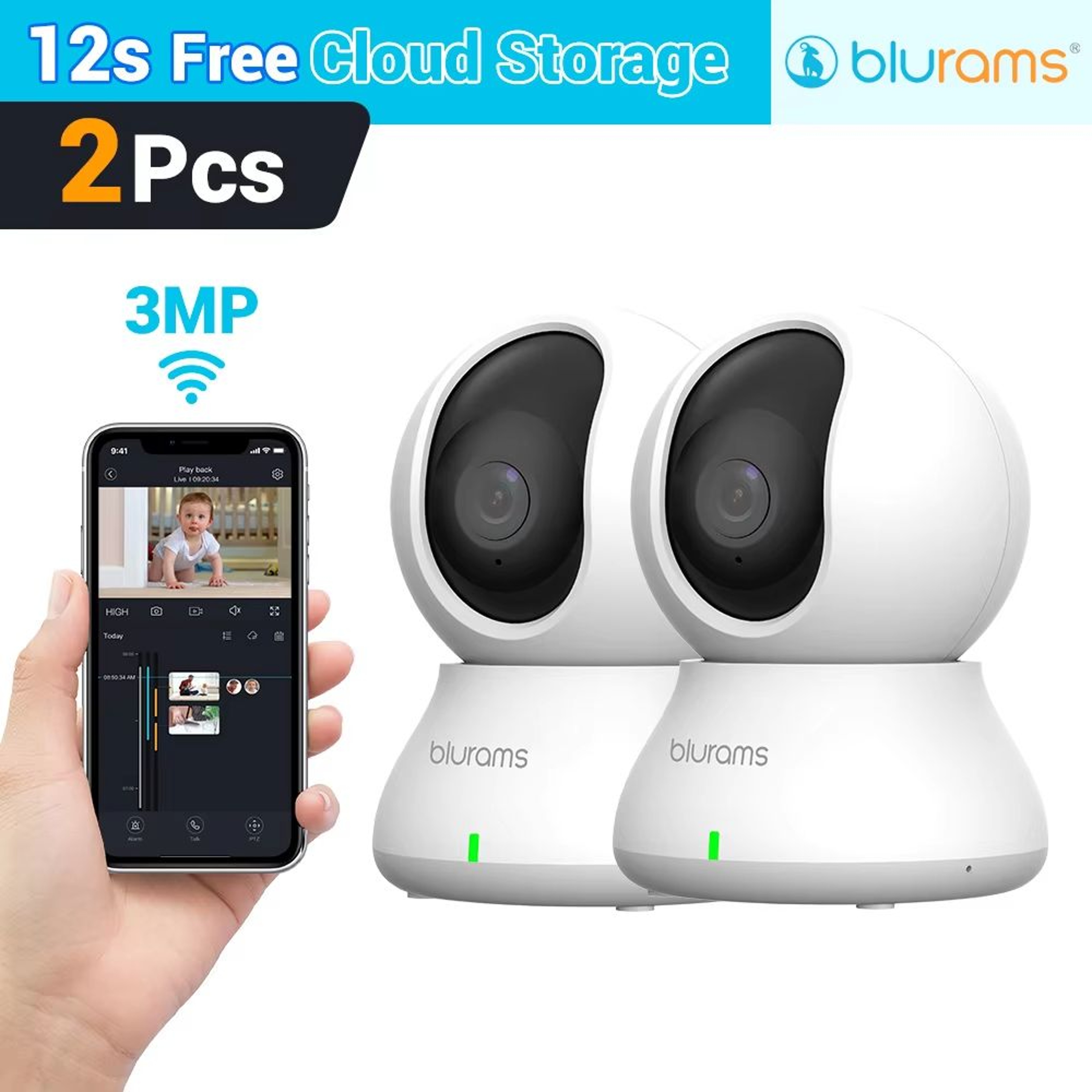 A9 2K WiFi Mini Wireless Home Security And Baby Monitor Camera 10