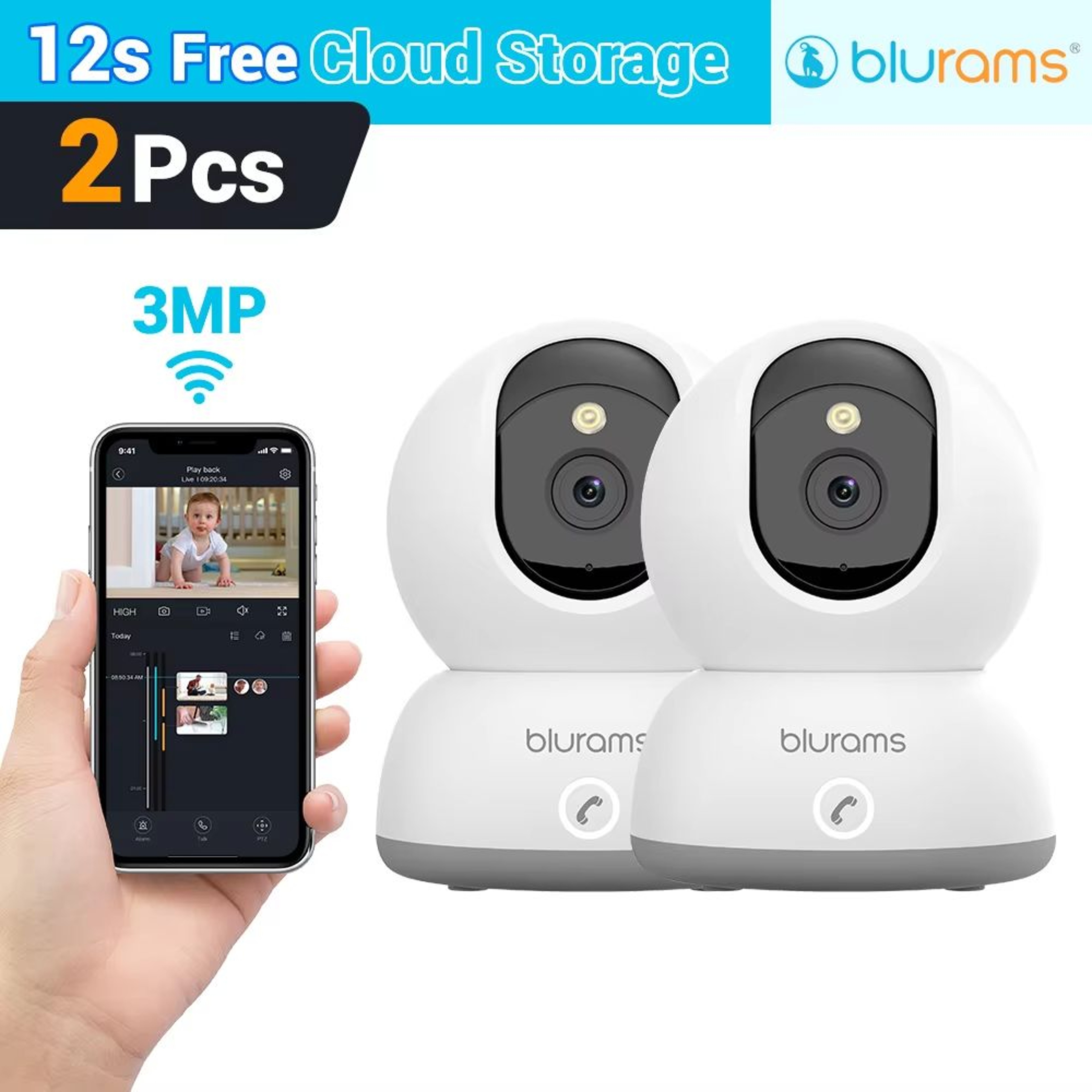 A9 2K WiFi Mini Wireless Home Security And Baby Monitor Camera 12