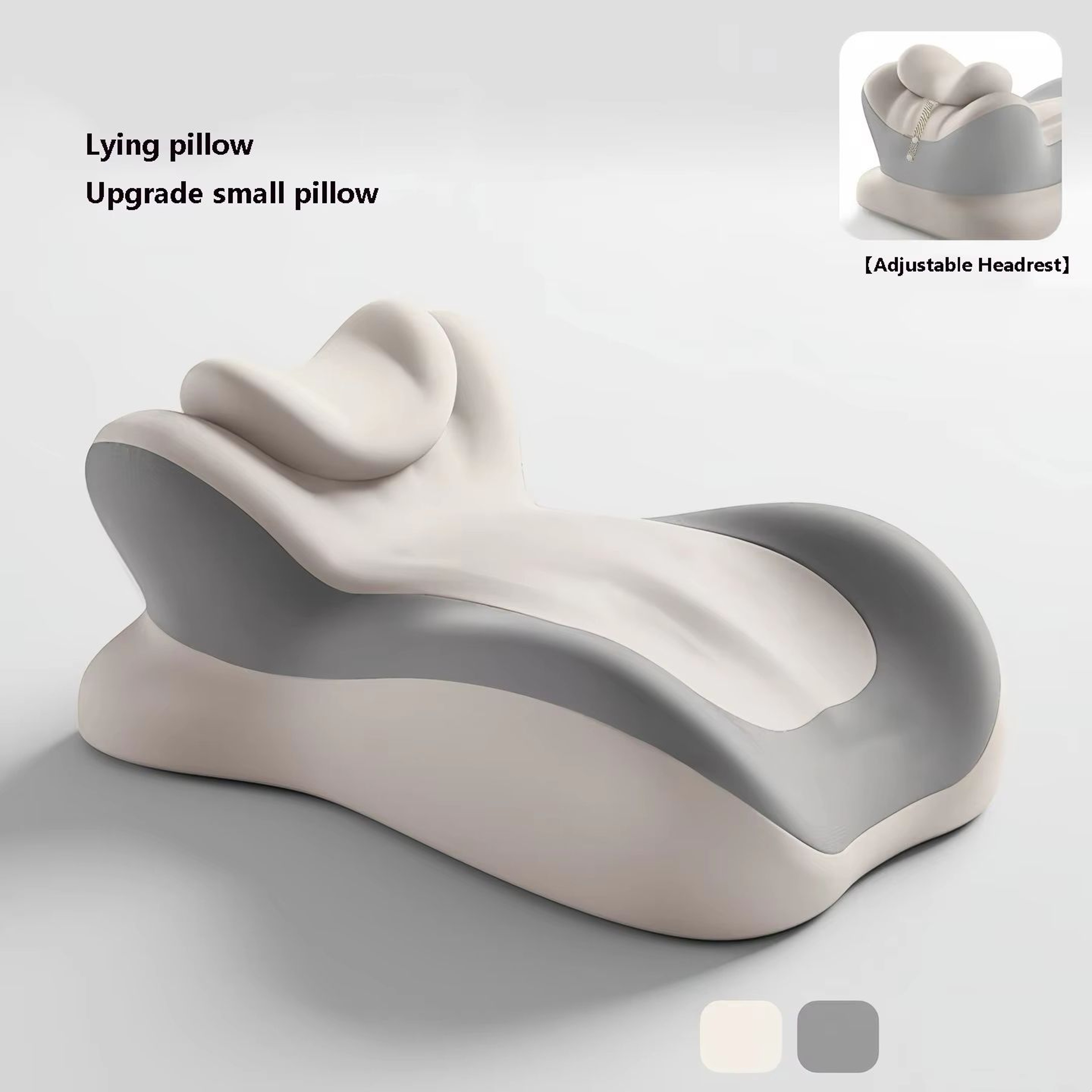 Ergonomic Memory Foam Support Pillow For Neck Back Leg And Reading Comfort 8