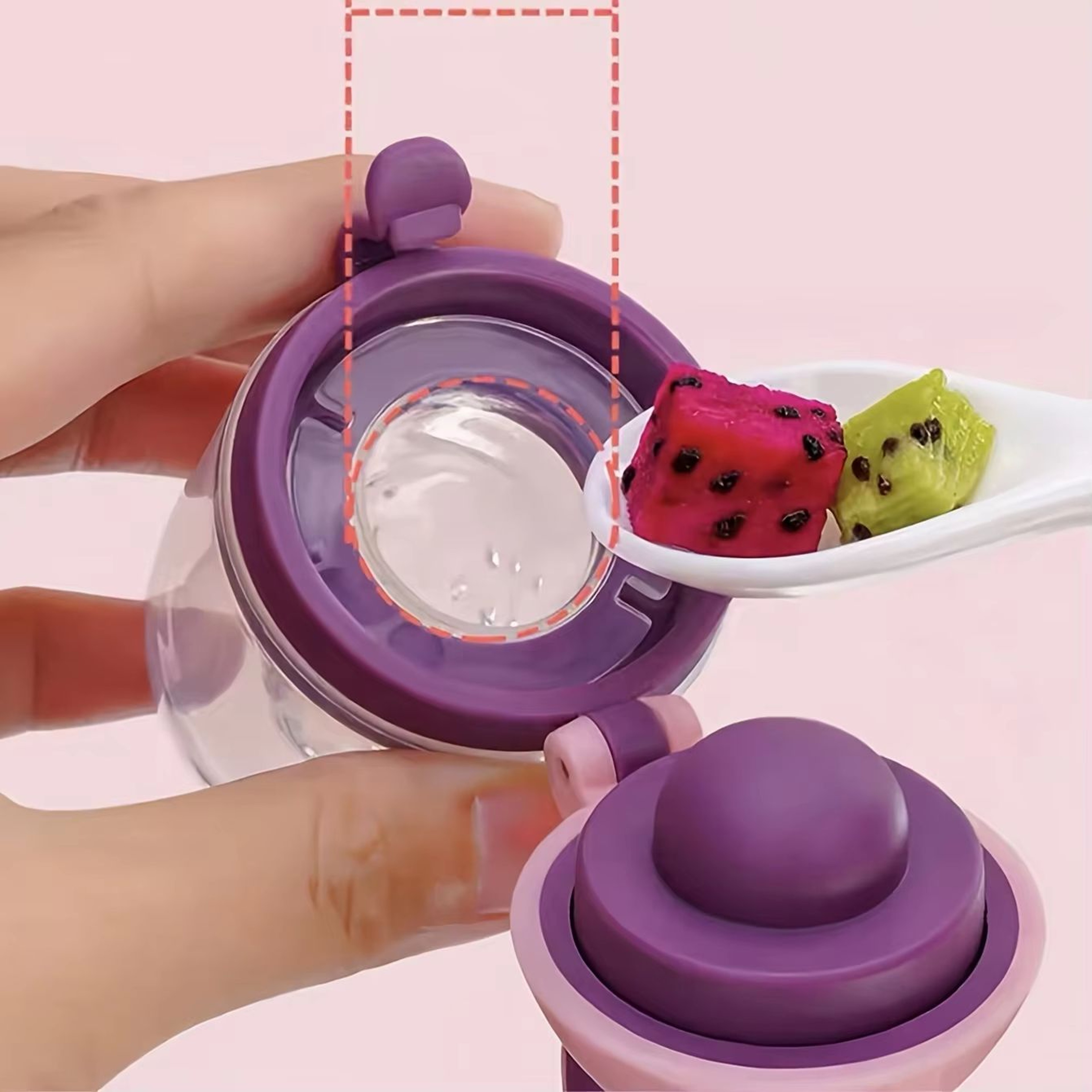 7Piece Baby Feeding Set With Soft Silicone Bottles And Fruit Feeder Pacifiers 4