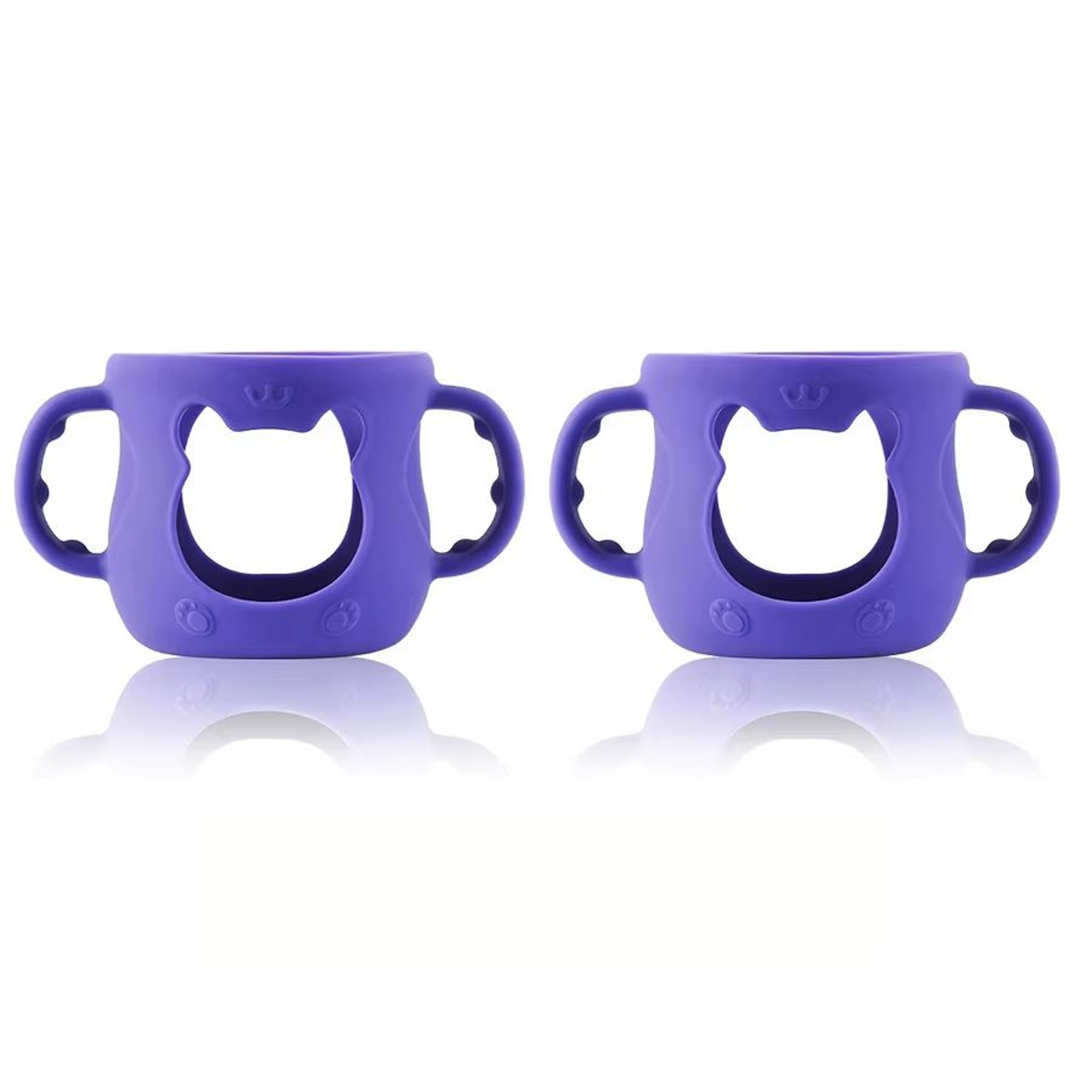 WideNeck Silicone Baby Bottle Sleeve With Handle  4oz120ml Feeding Bottle Protector 14