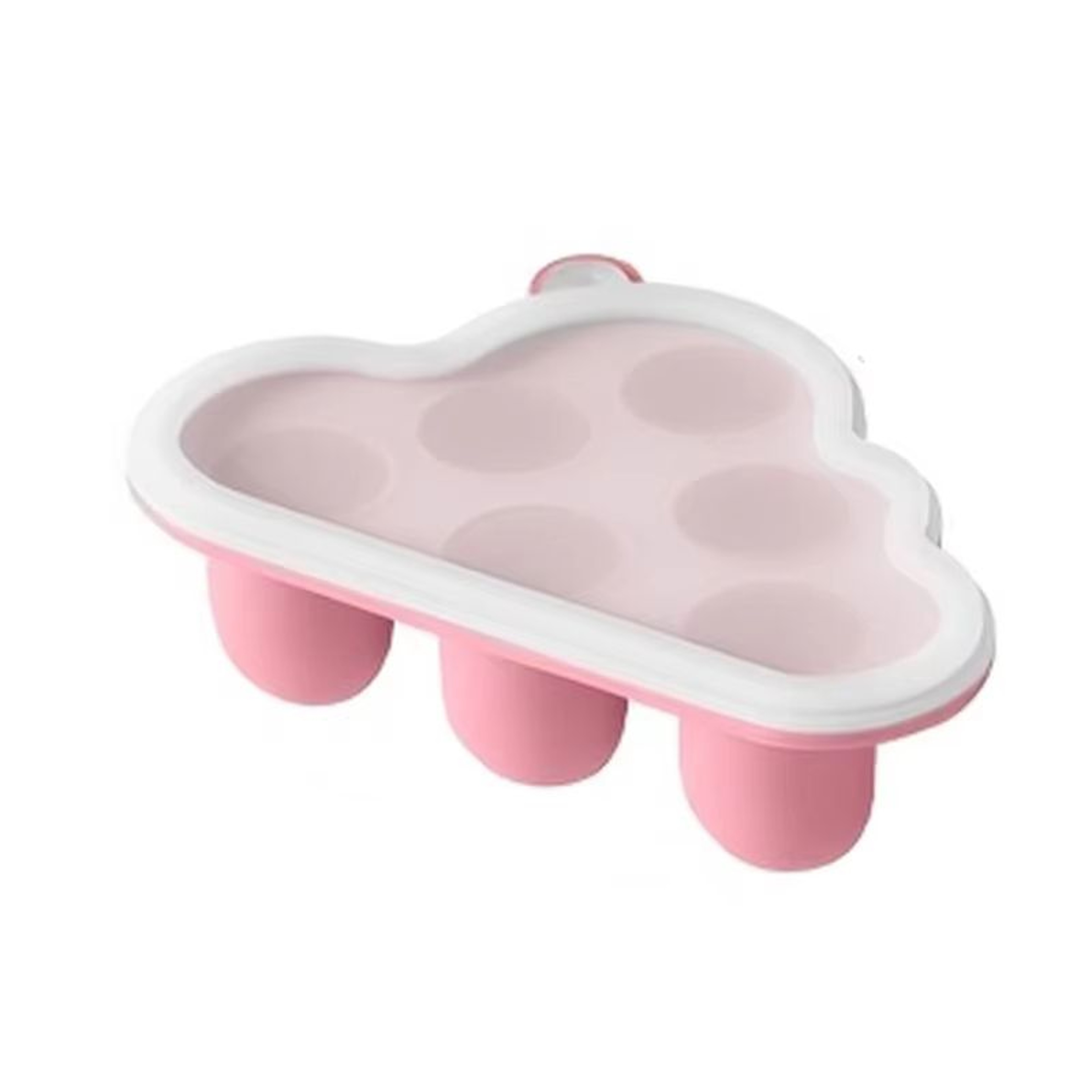 Mini Silicone Baby Freezer Food Tray With Lid For Fruit Veggies And Breast Milk 10