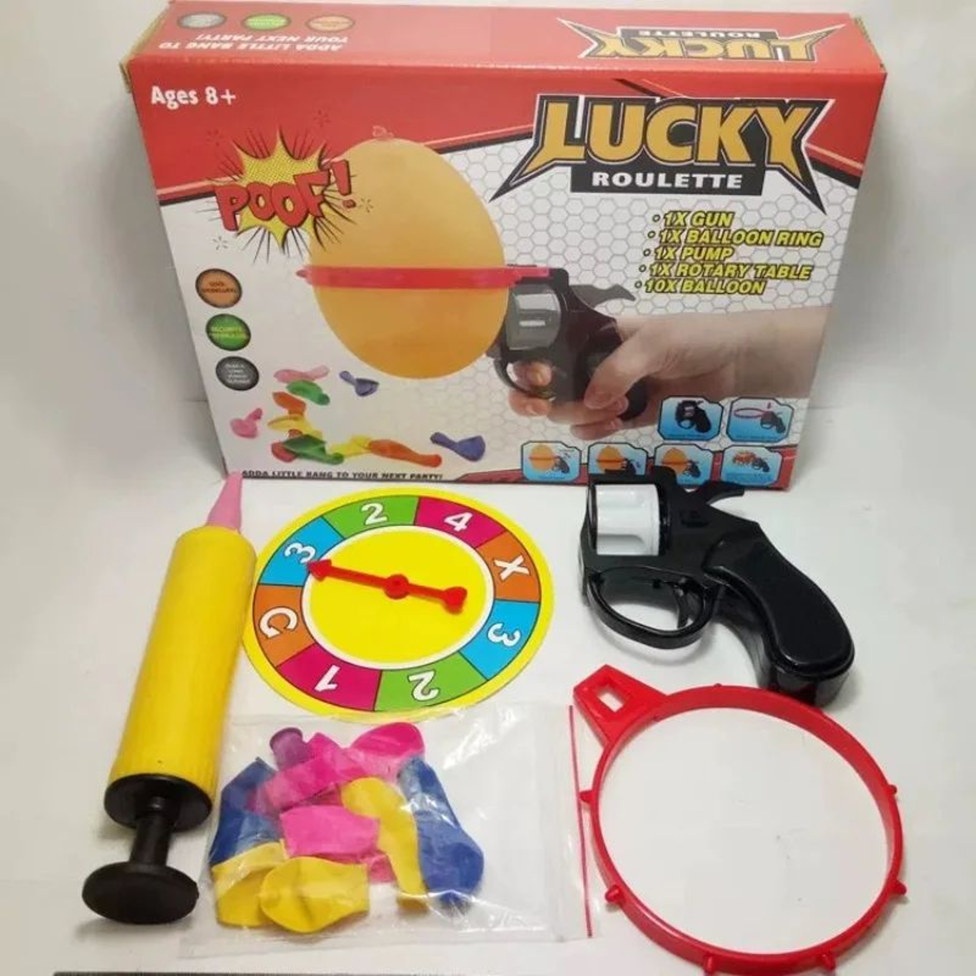 PartyBlast Russian Roulette Balloon Surprise Game Set 1