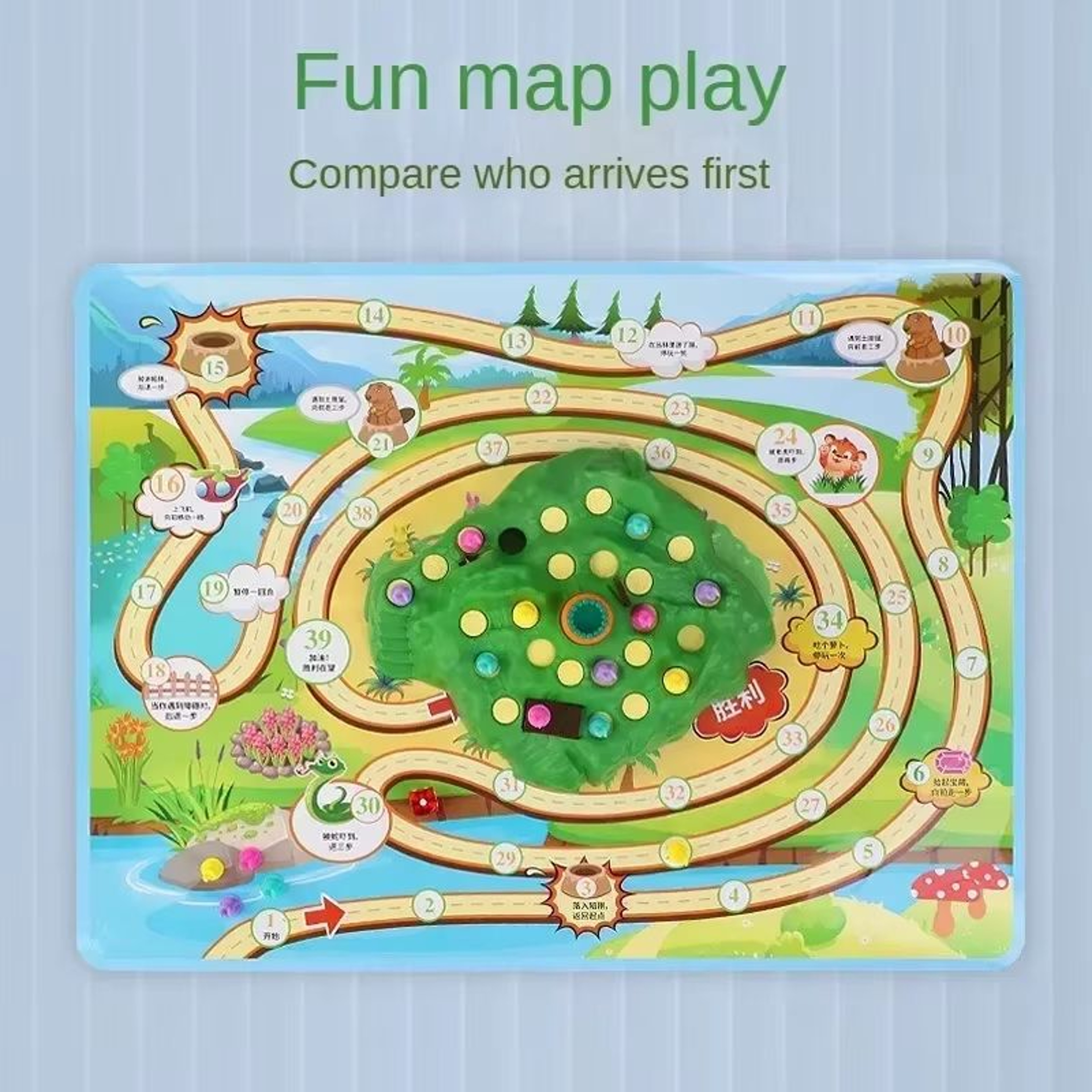 BunnyBurrow Carrot Trap Defense Table Board Game For Kids And Families 3