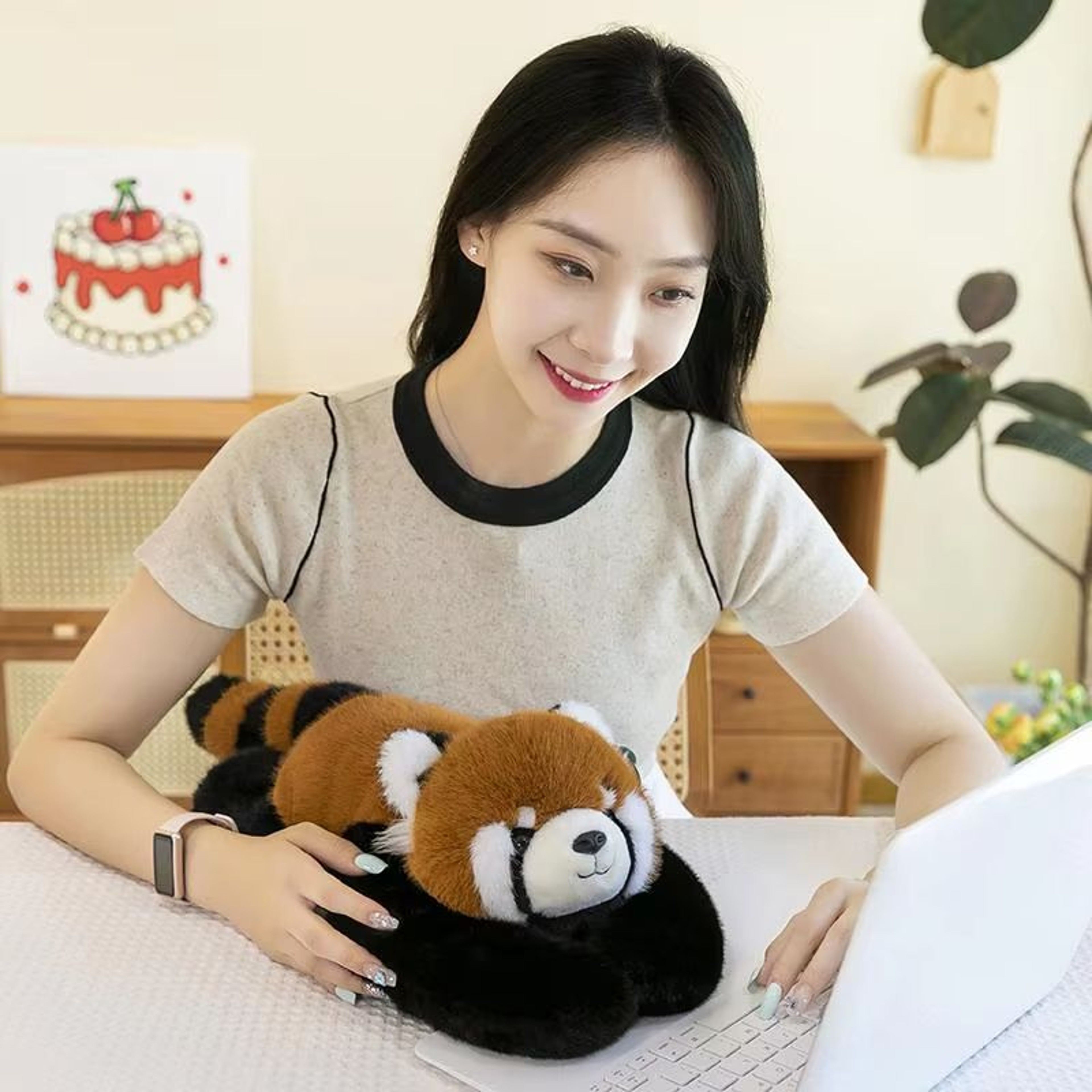 CozyHug Long Arm Weighted Plush Animal Pillow 3