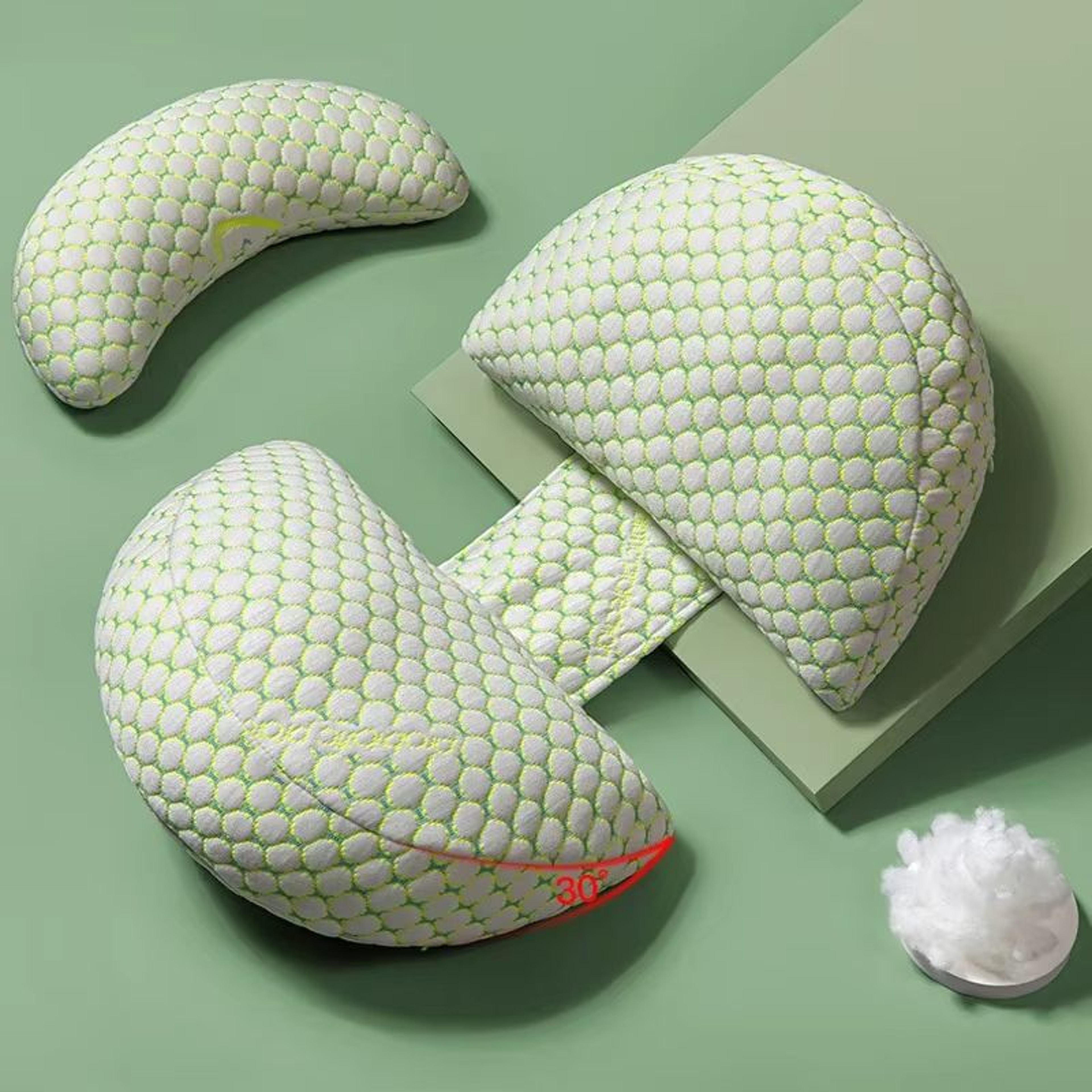 MamaRest UShaped Pregnancy Body Pillow 1