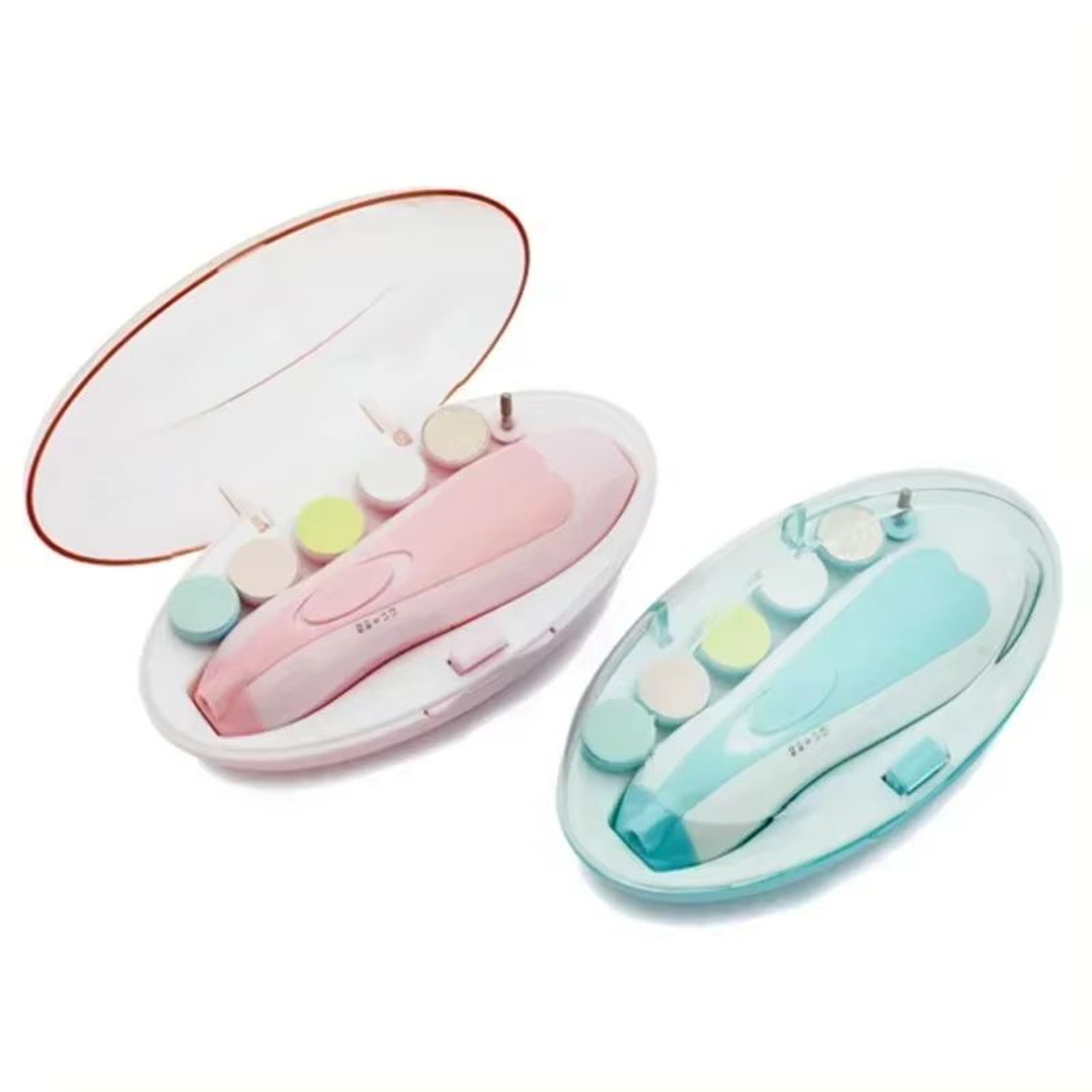 BabyCare Electric Nail Trimmer And Polisher  Infant Grooming Kit 5