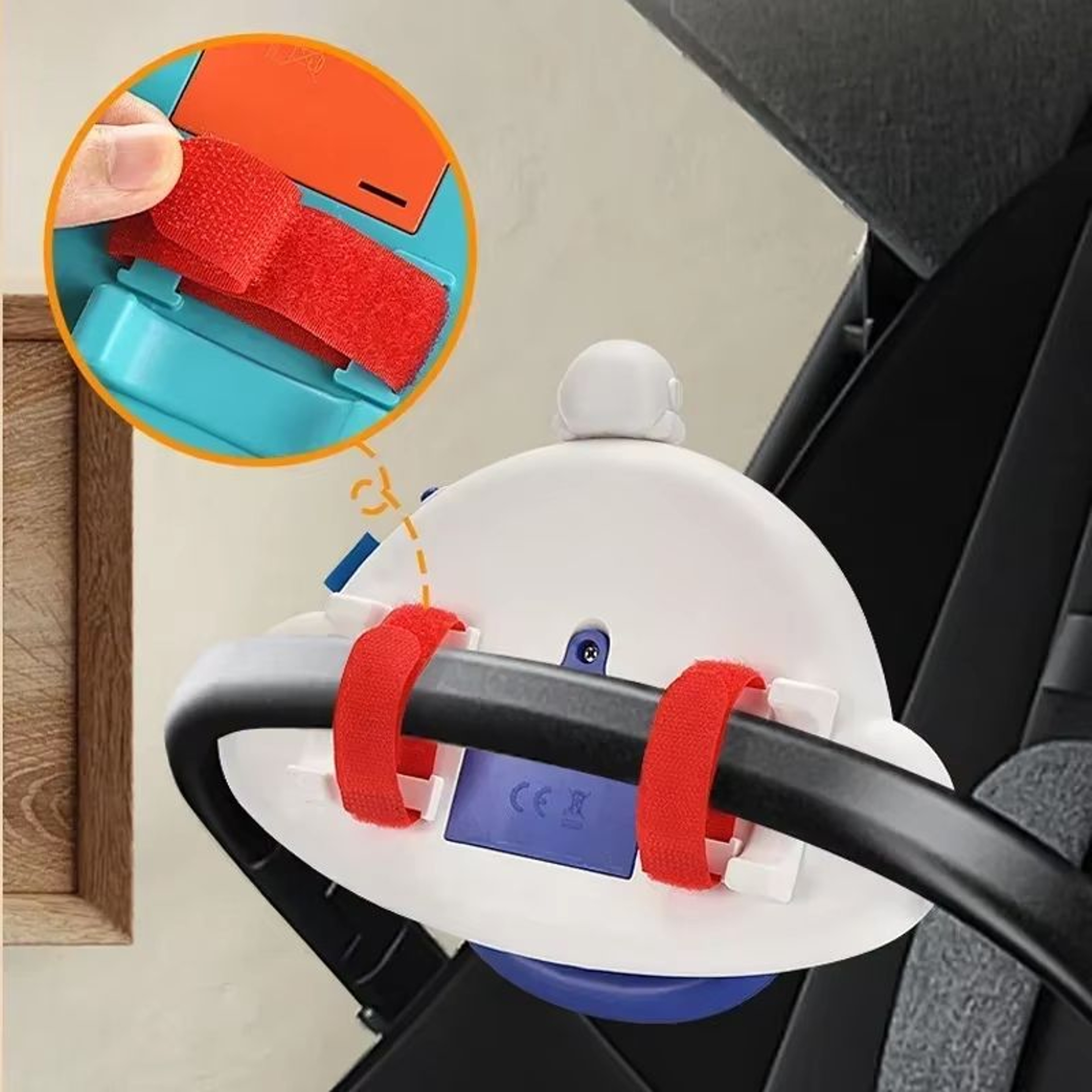DriveFun Electric Simulation Steering Wheel Toy For Kids  Light Sound  Music Interactive Play 1
