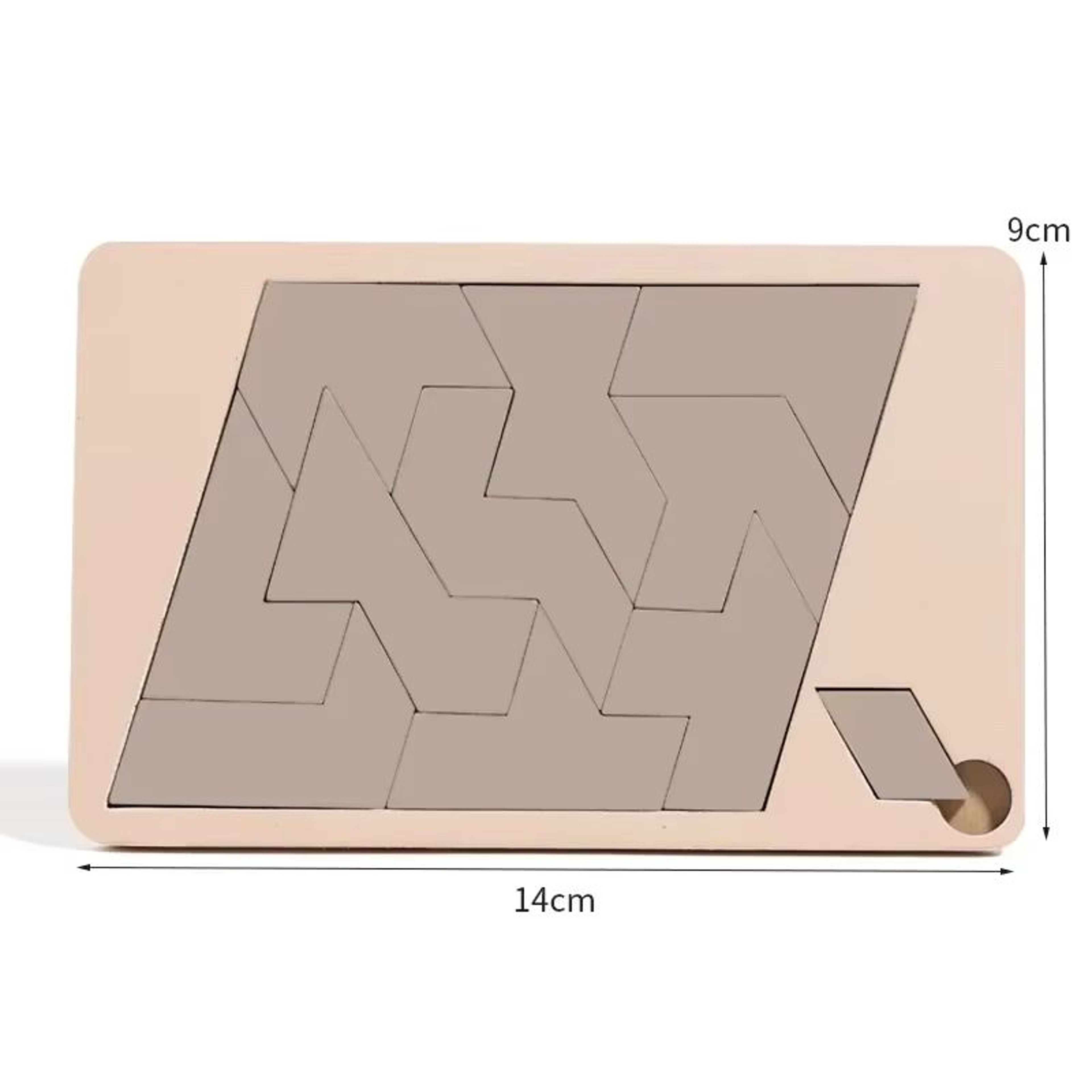 WoodlandBlocks 3D Wooden Puzzle Building Set  Early Logic Training Toy 6