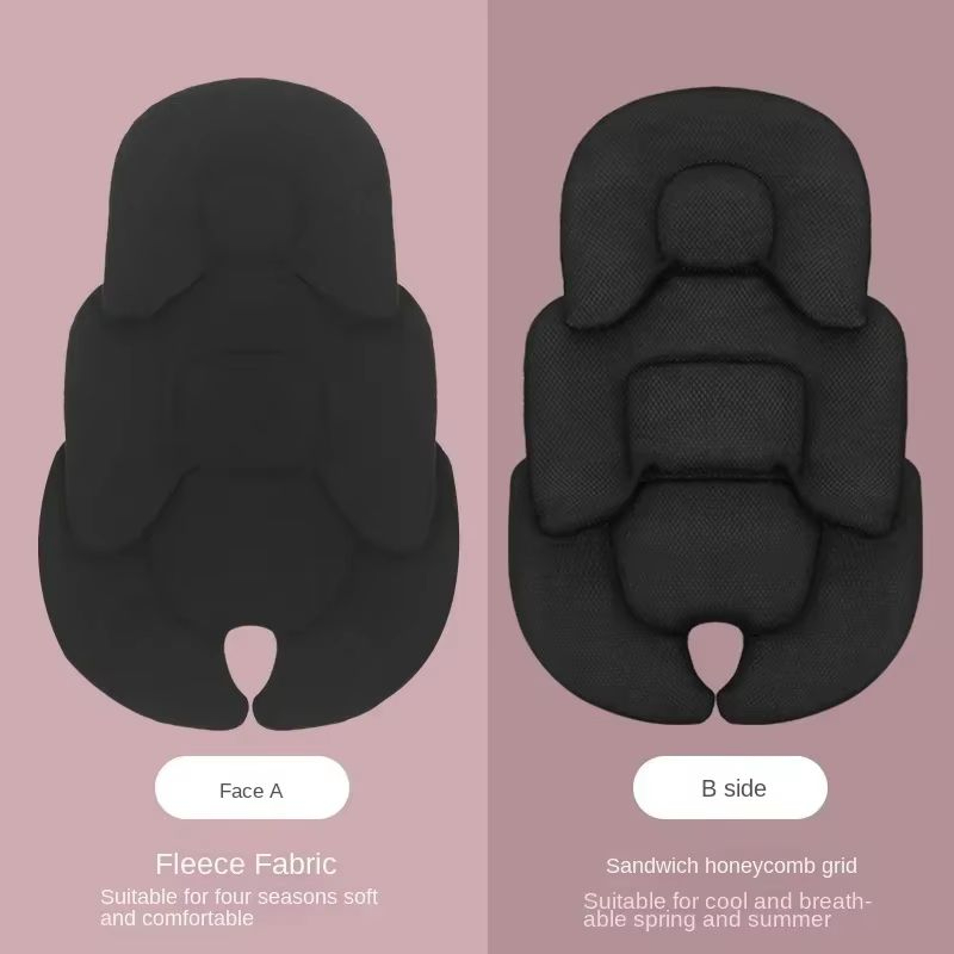 CloudRest Baby Stroller  Car Seat Cushion Pad  Soft Cotton Comfort Mat 6