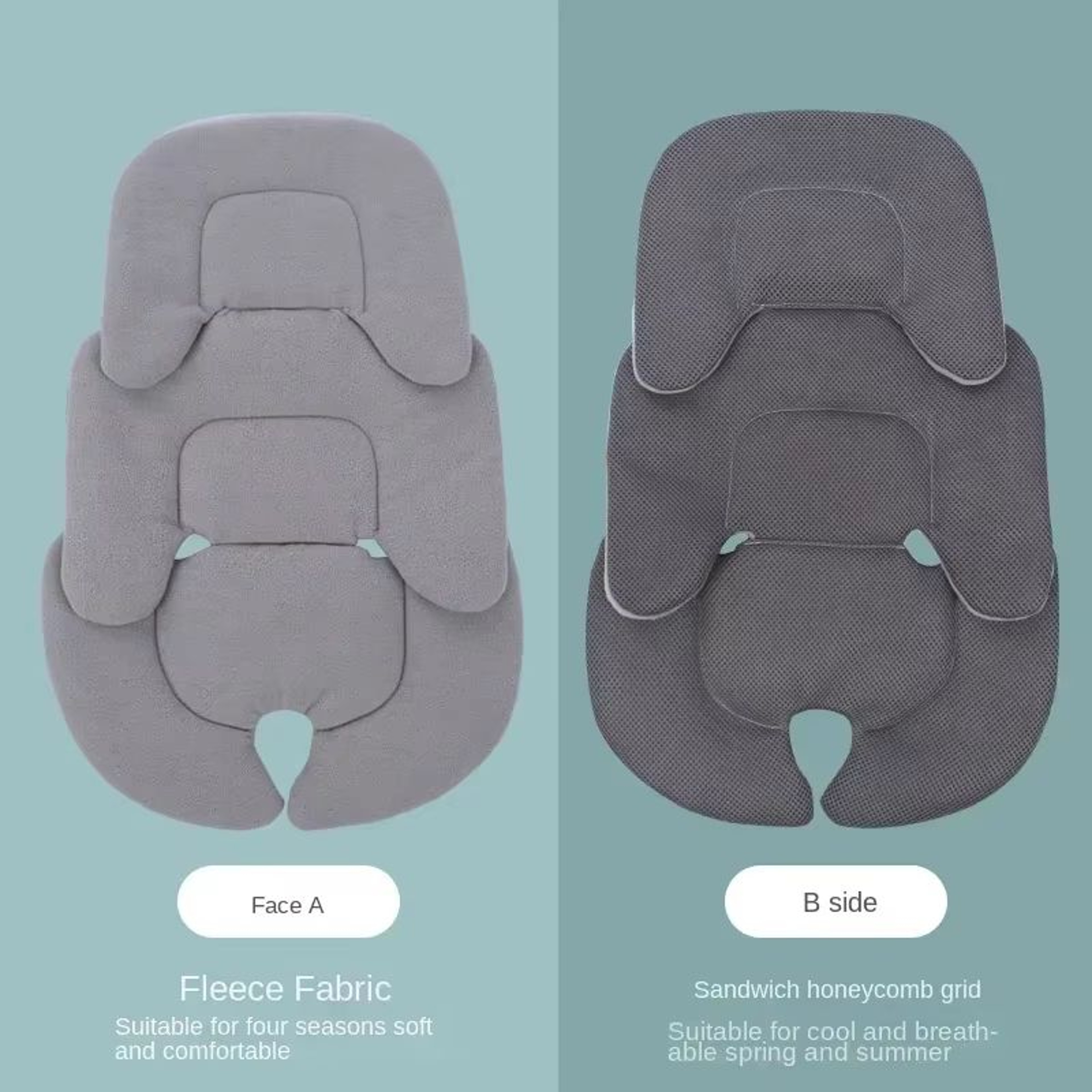 CloudRest Baby Stroller  Car Seat Cushion Pad  Soft Cotton Comfort Mat 8