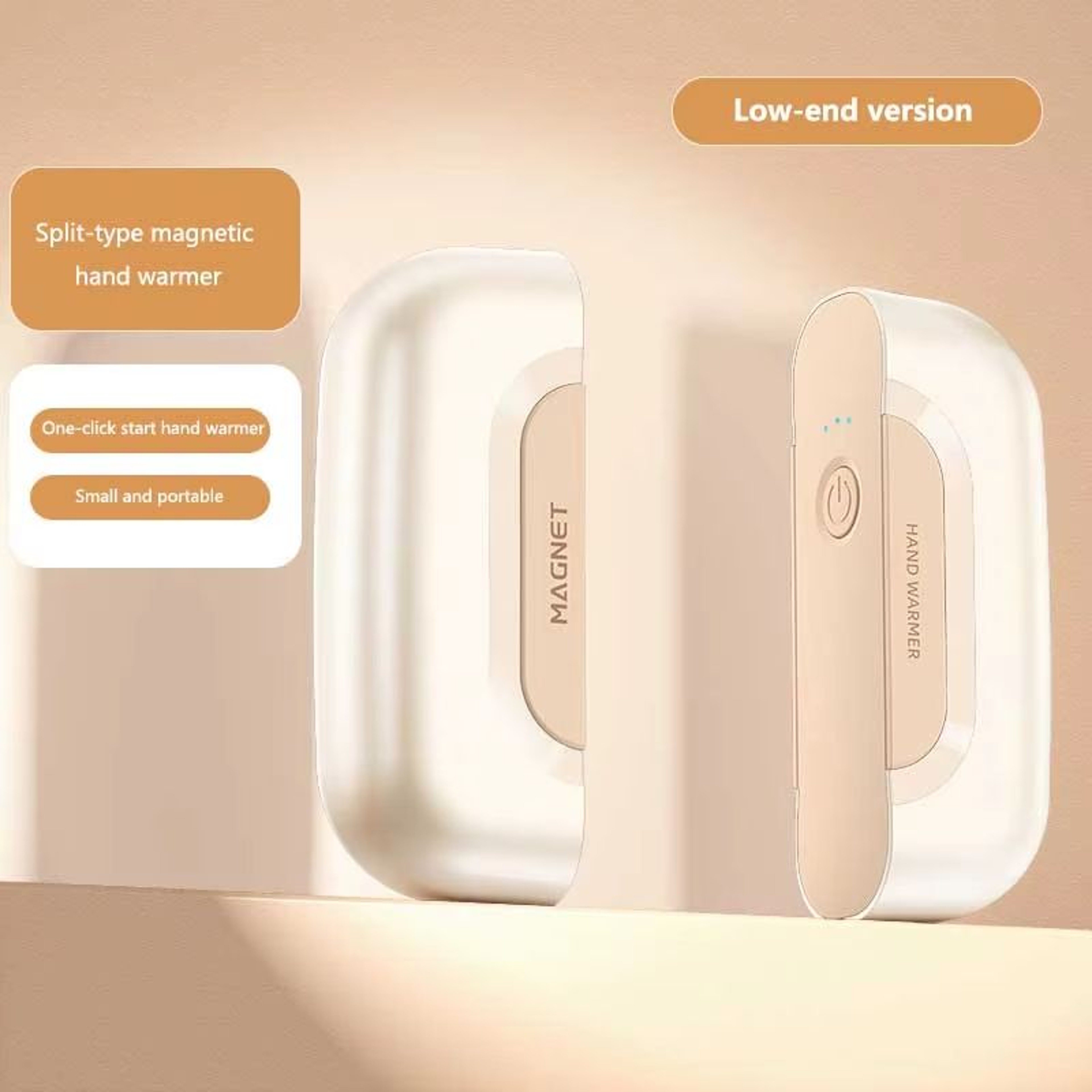 WarmWave 2in1 Magnetic Hand Warmer And 60000 MAh Power Bank  Portable USB Rechargeable Pocket Heate 6