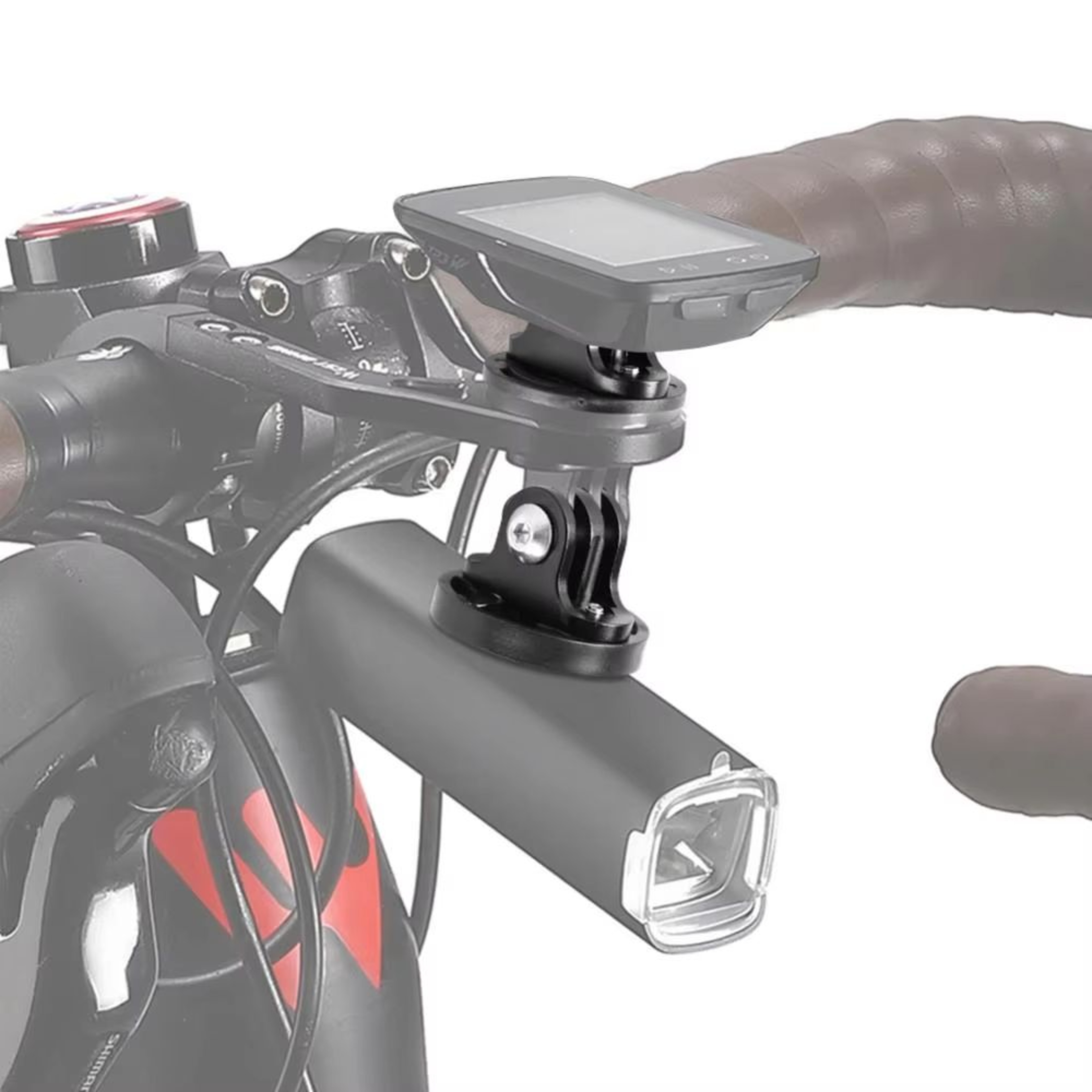Universal Bicycle Computer  Camera Mount Adapter For Garmin GoPro And Headlight Accessories 3