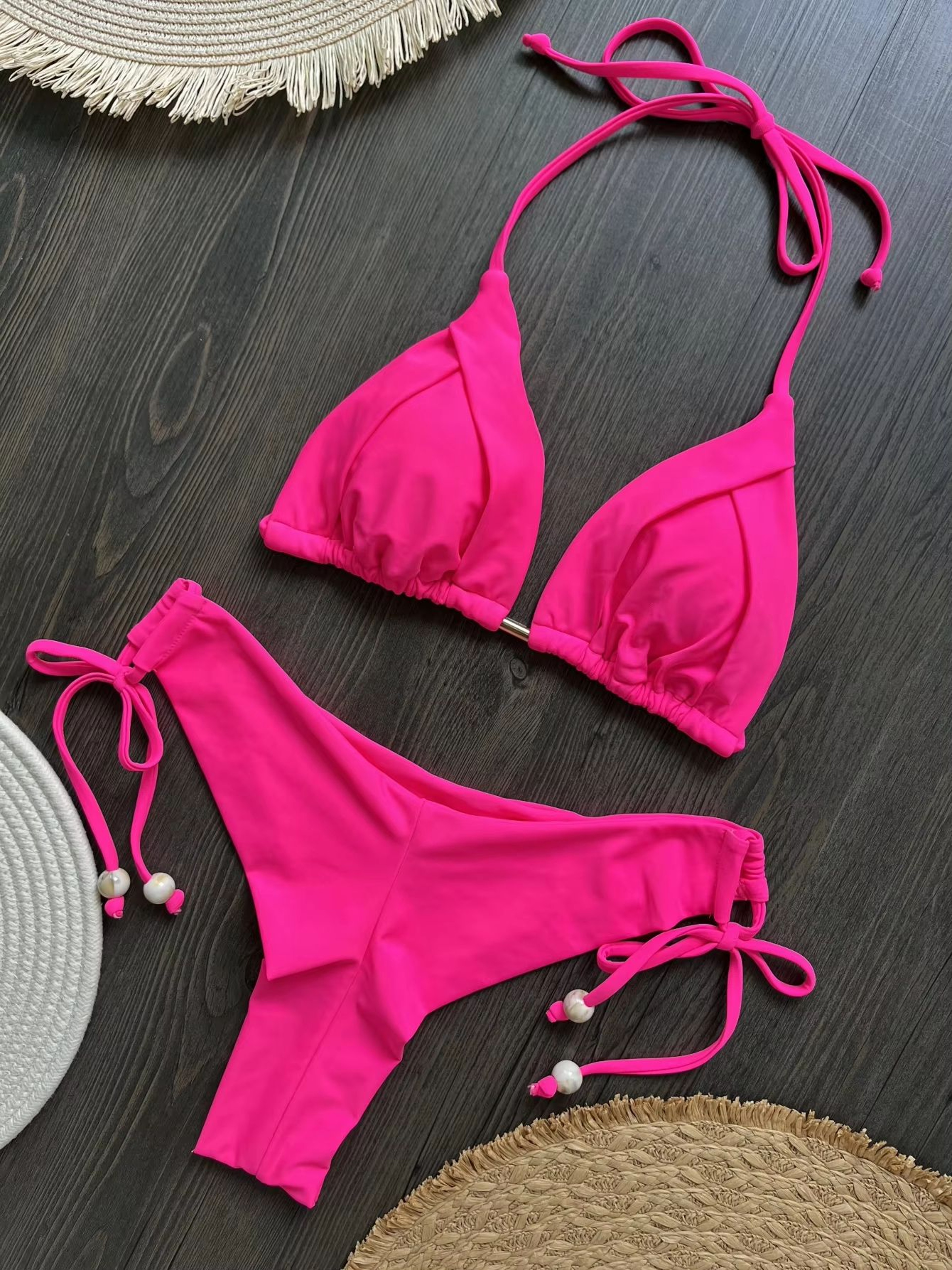 RUOTONGSEPT 13Color Triangle Bikini Set PushUp Womens Brazilian Swimwear 14