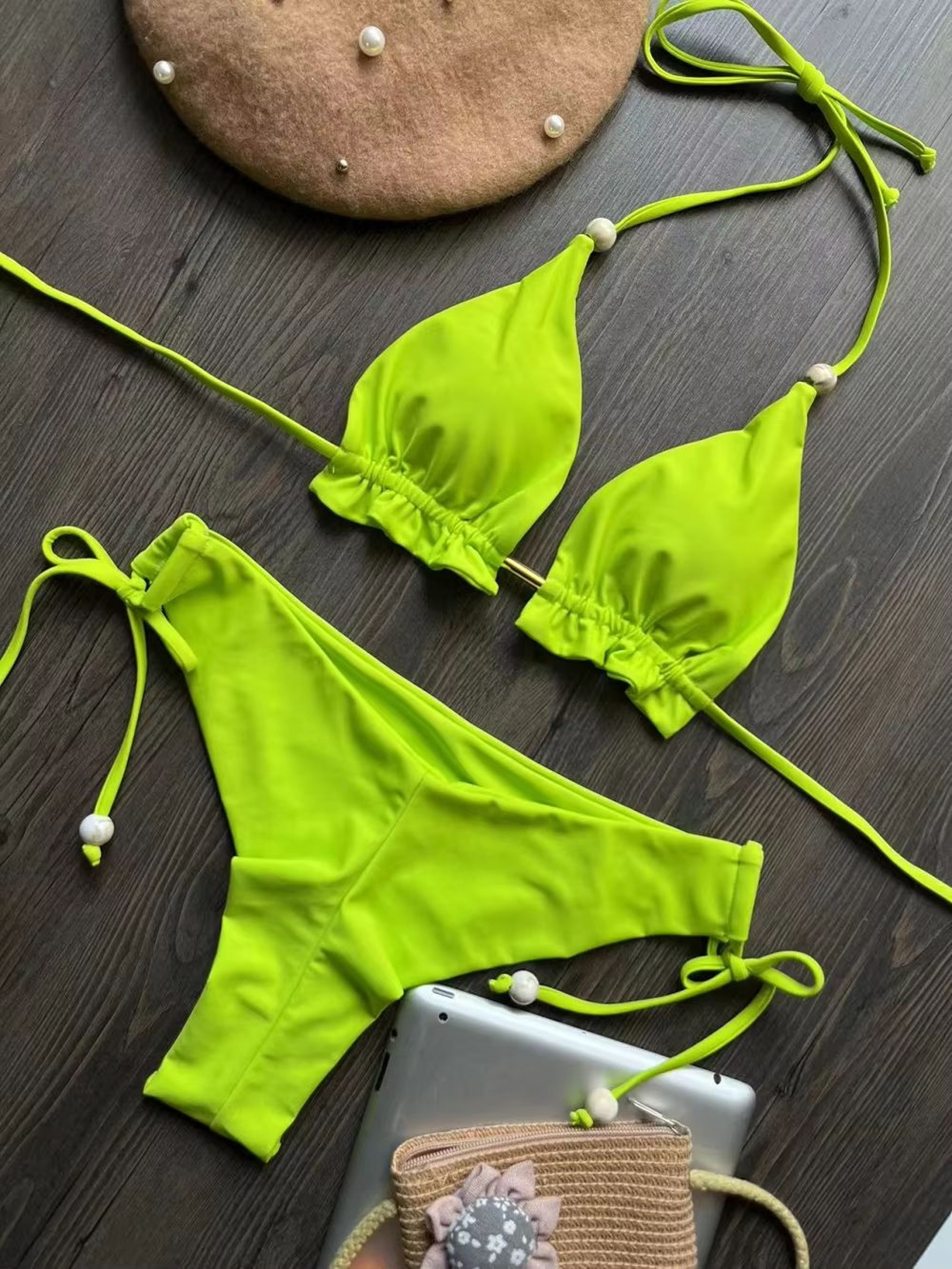RUOTONGSEPT 13Color Triangle Bikini Set PushUp Womens Brazilian Swimwear 8
