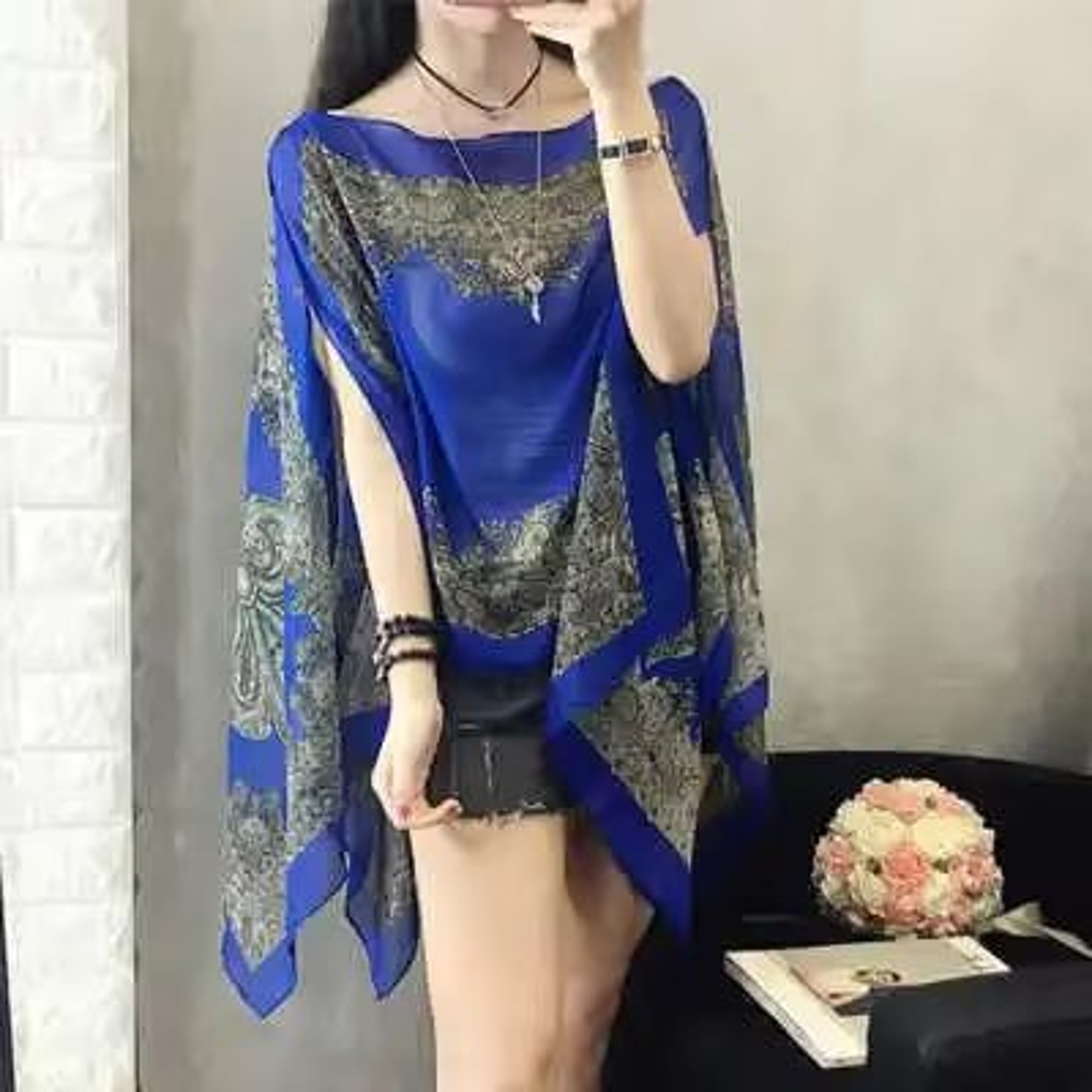 Lightweight Beach Shawl Scarf CoverUp Cardigan For Women 9