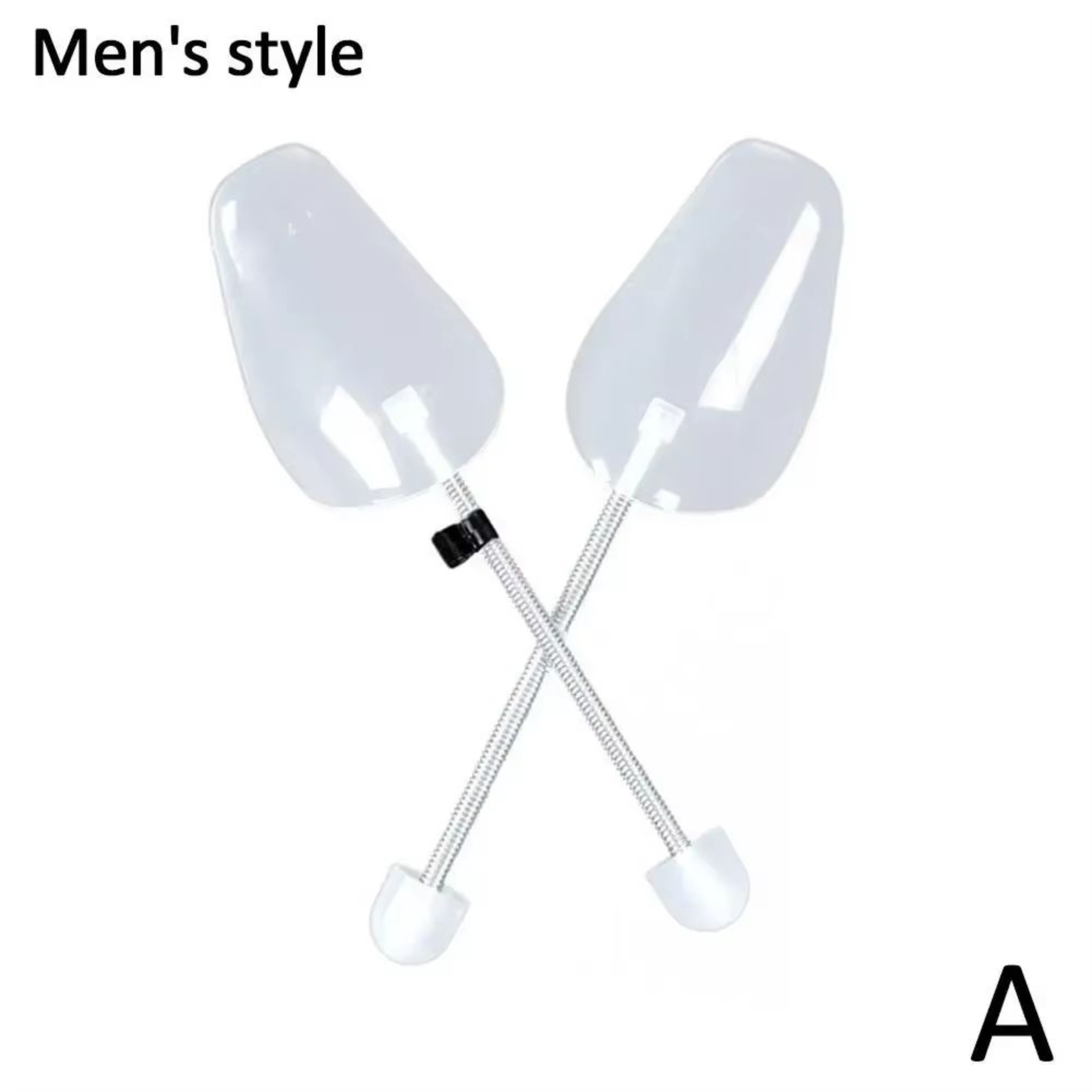 Plastic Spring Shoe Trees For Men And Women Fixed Fit Shoe Shaper Inserts 1 Pair 6