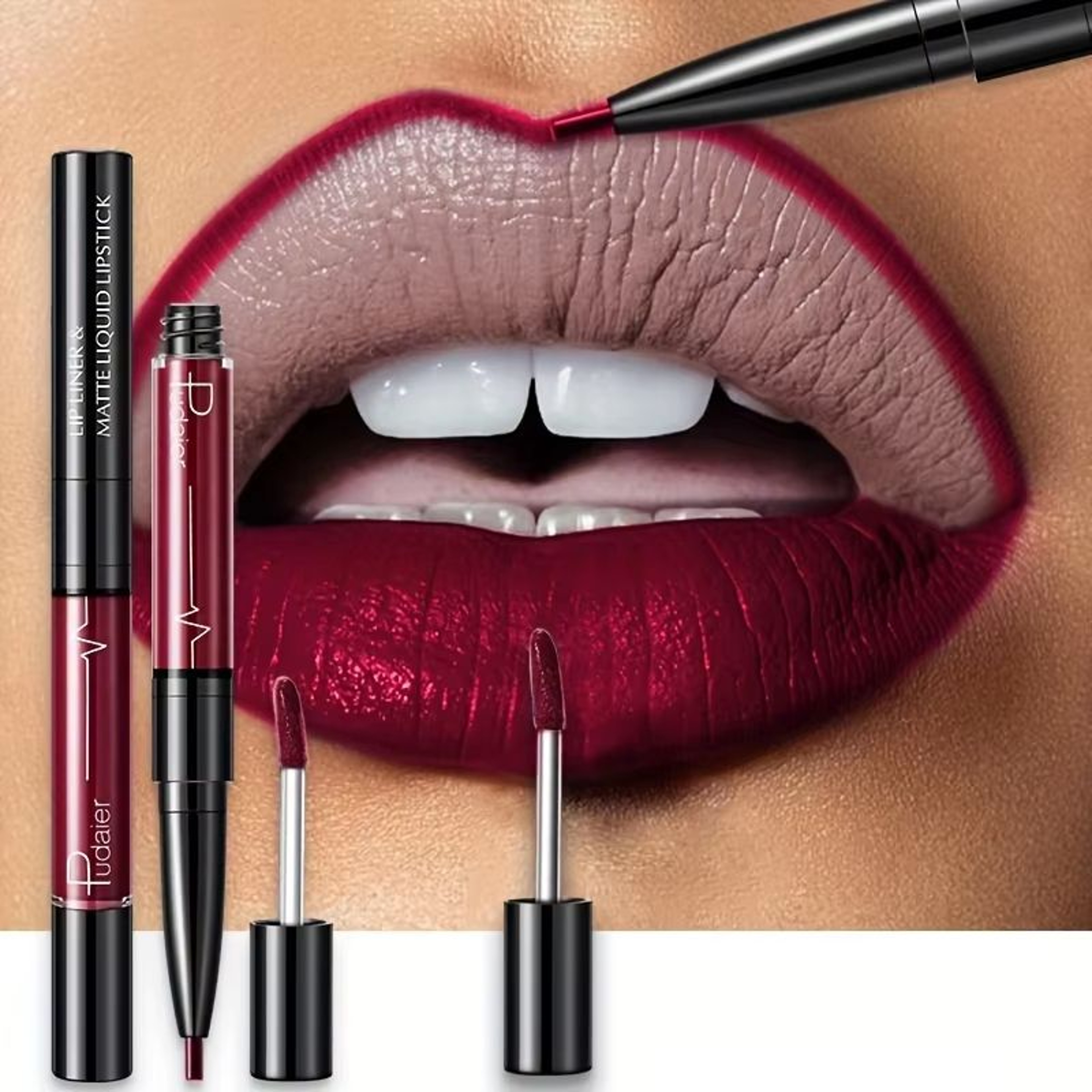 UltraPrecise Waterproof High Pigment Lip Liner  Smooth Sweatproof LongLasting Lip Contour Pencil 0