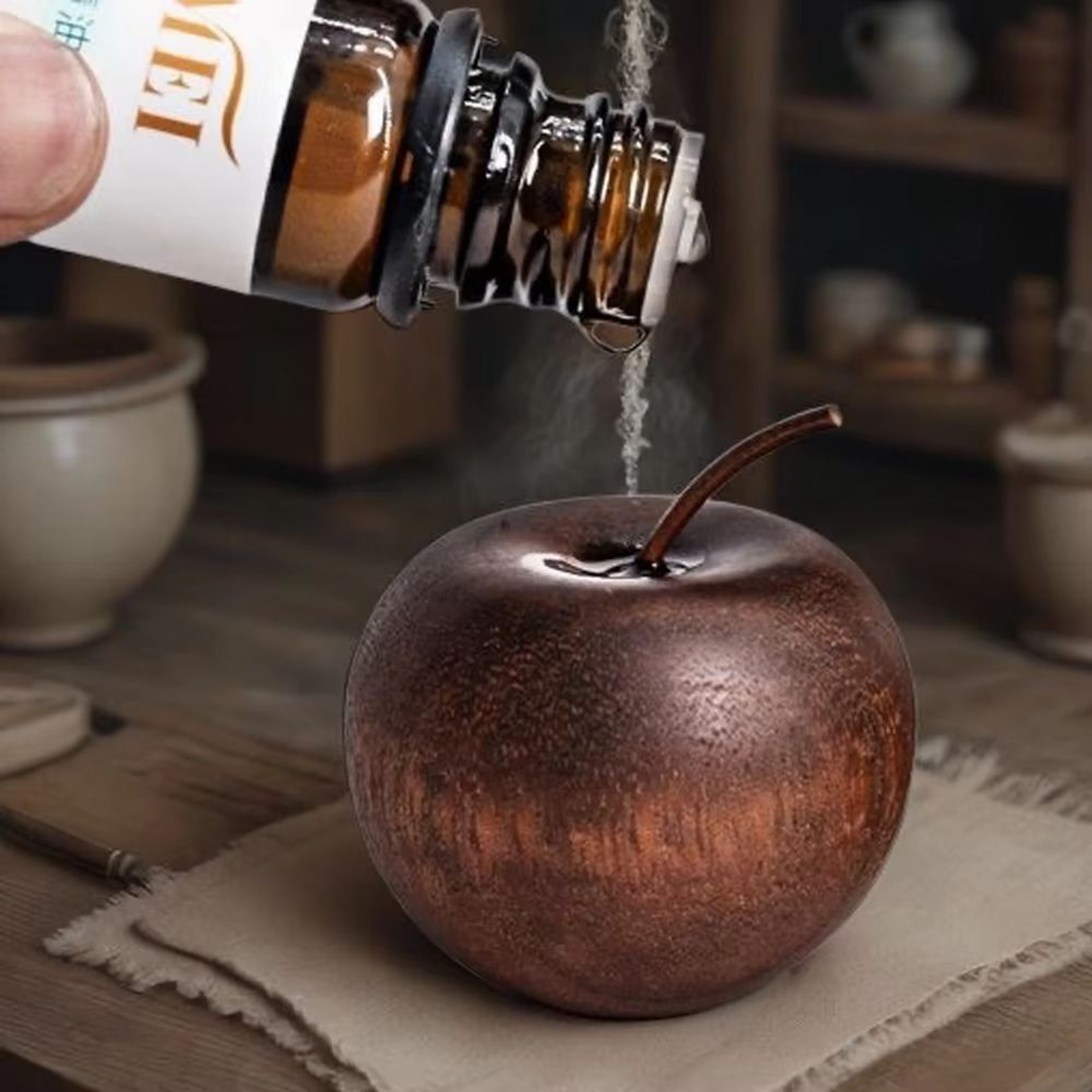 AppleAroma Natural Wood Aromatherapy Diffuser Set For Home  Car 2