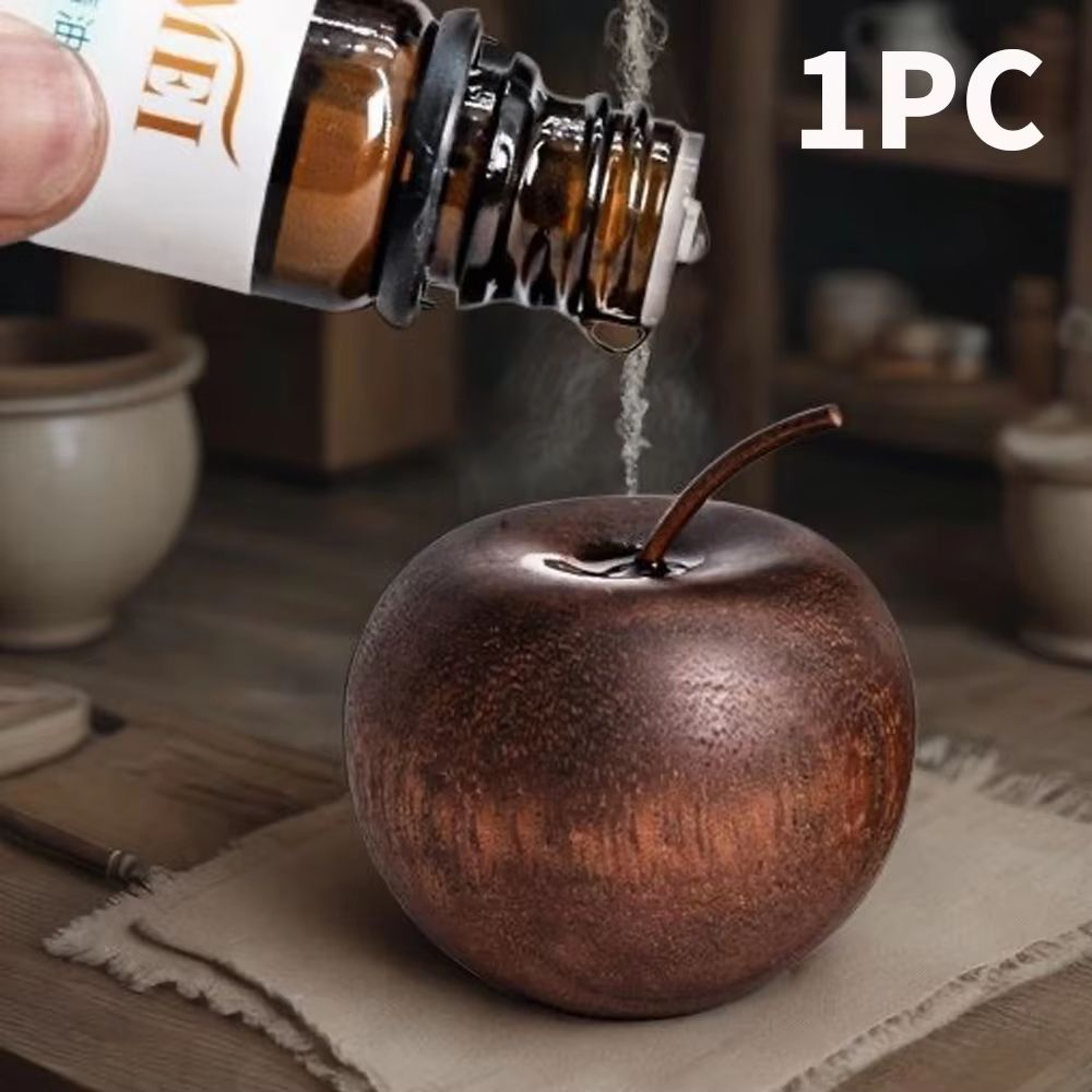 AppleAroma Natural Wood Aromatherapy Diffuser Set For Home  Car 8