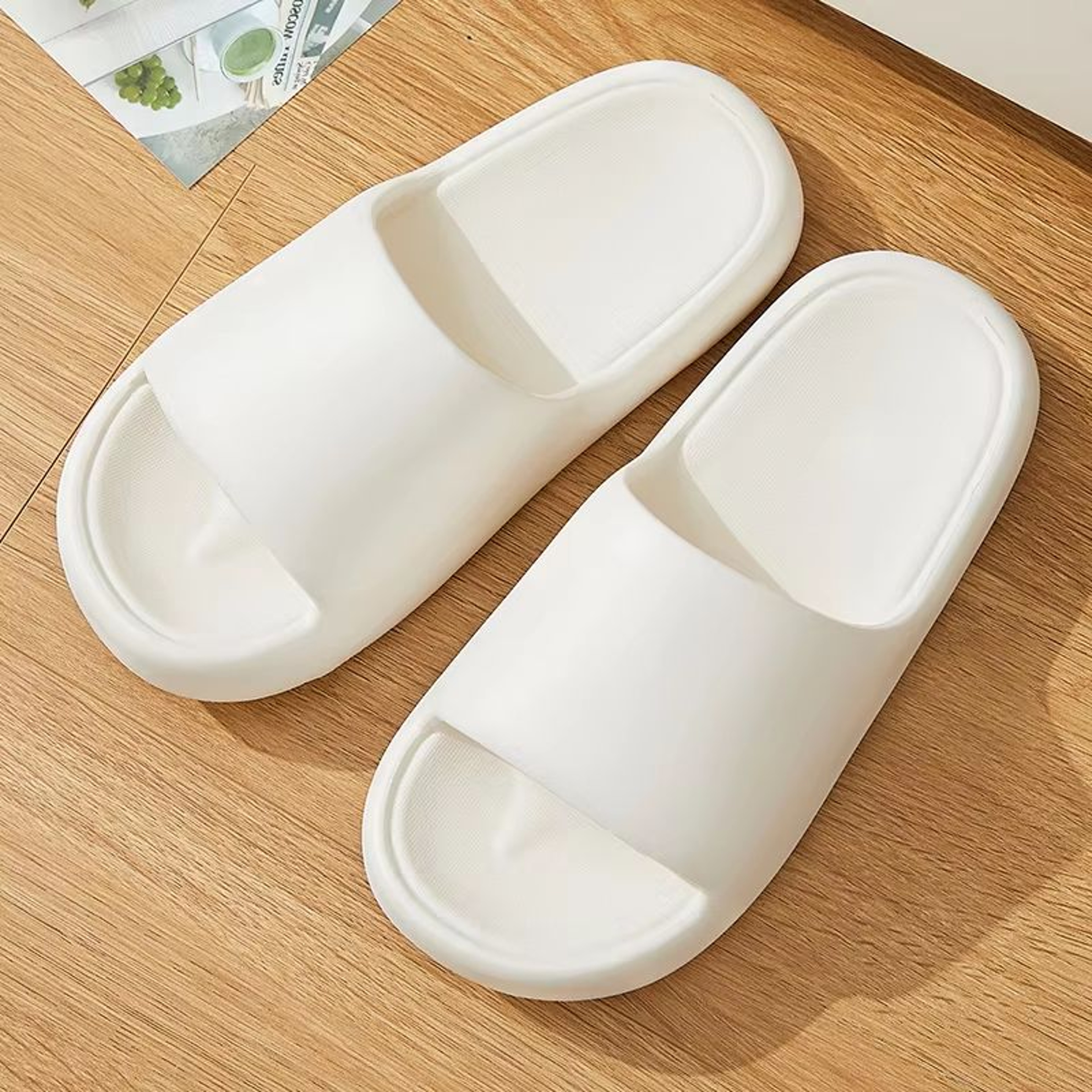 CloudStep Womens Lightweight Platform EVA Flip Flops NonSlip Summer Slides 6