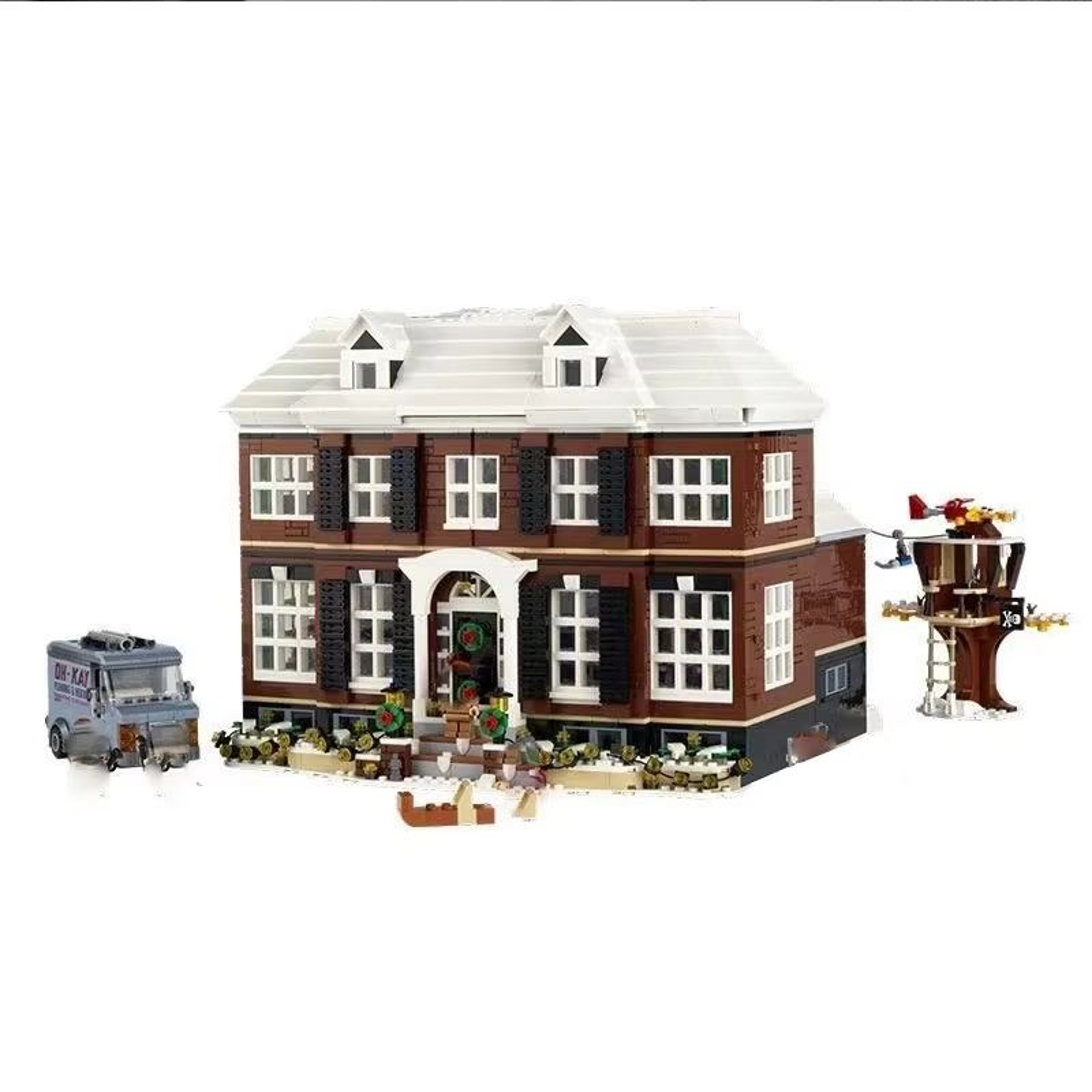 HolidayHome 3955Piece Home Alone House Model Building Block Set 3