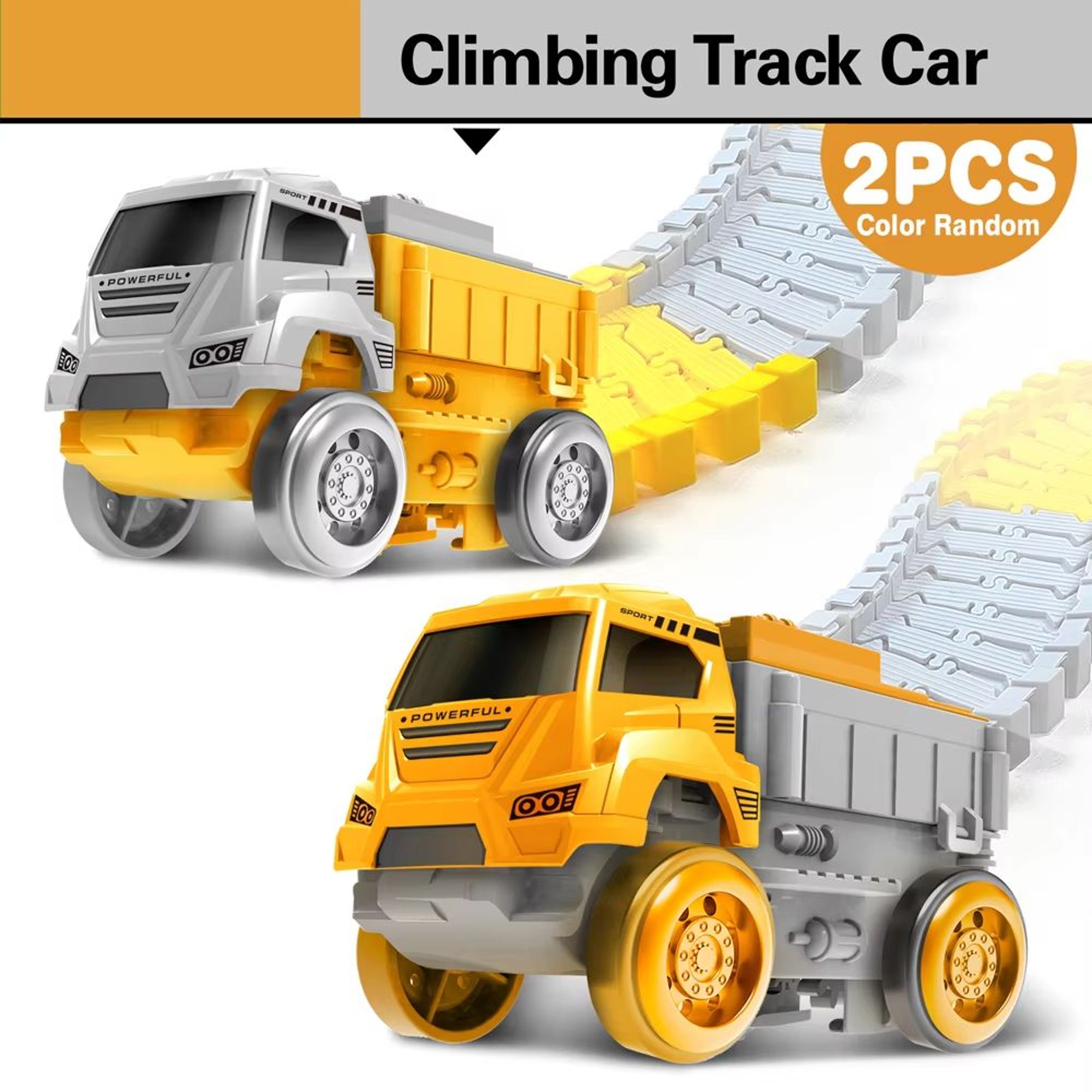 Space Track Magic Climbing Bendable Flexible Race Track Toy For Kids 10