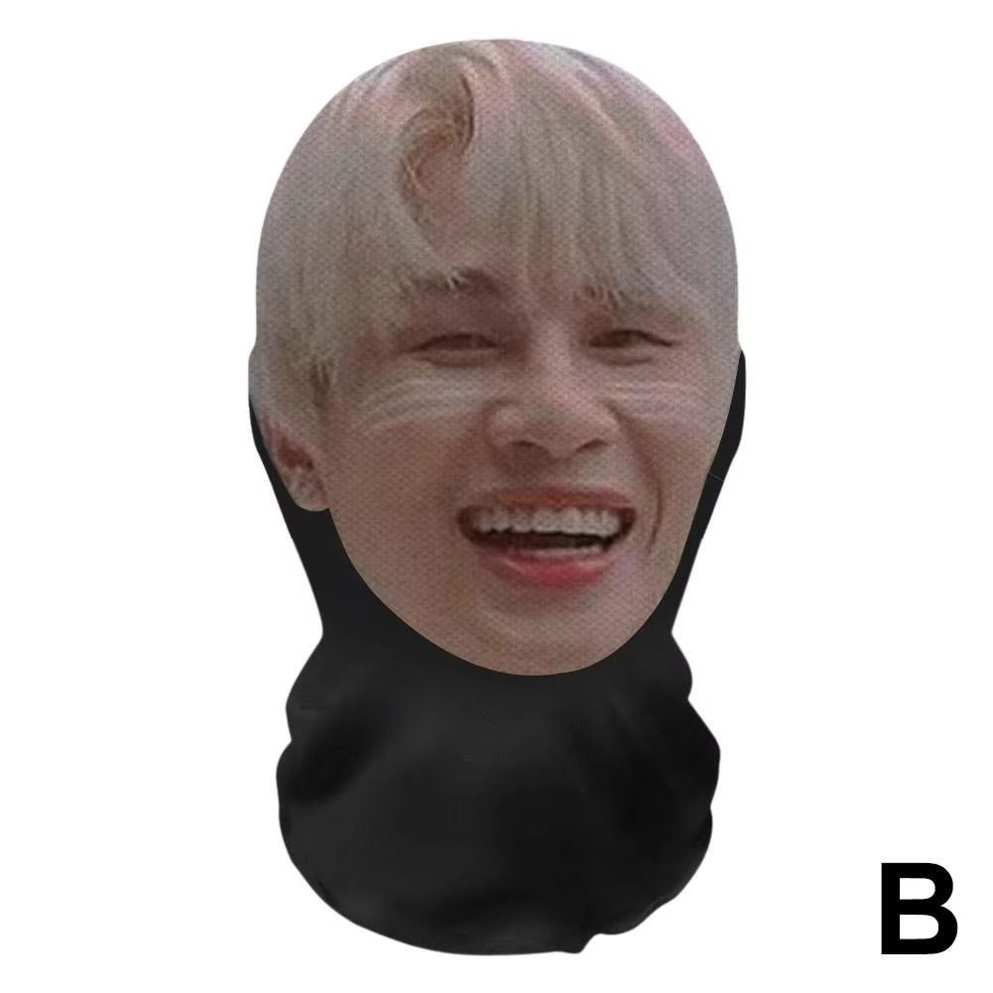 MeshVision 3D Printed Full Face Elastic Mesh Mask Unisex Cosplay  Party Balaclava Headwear 11