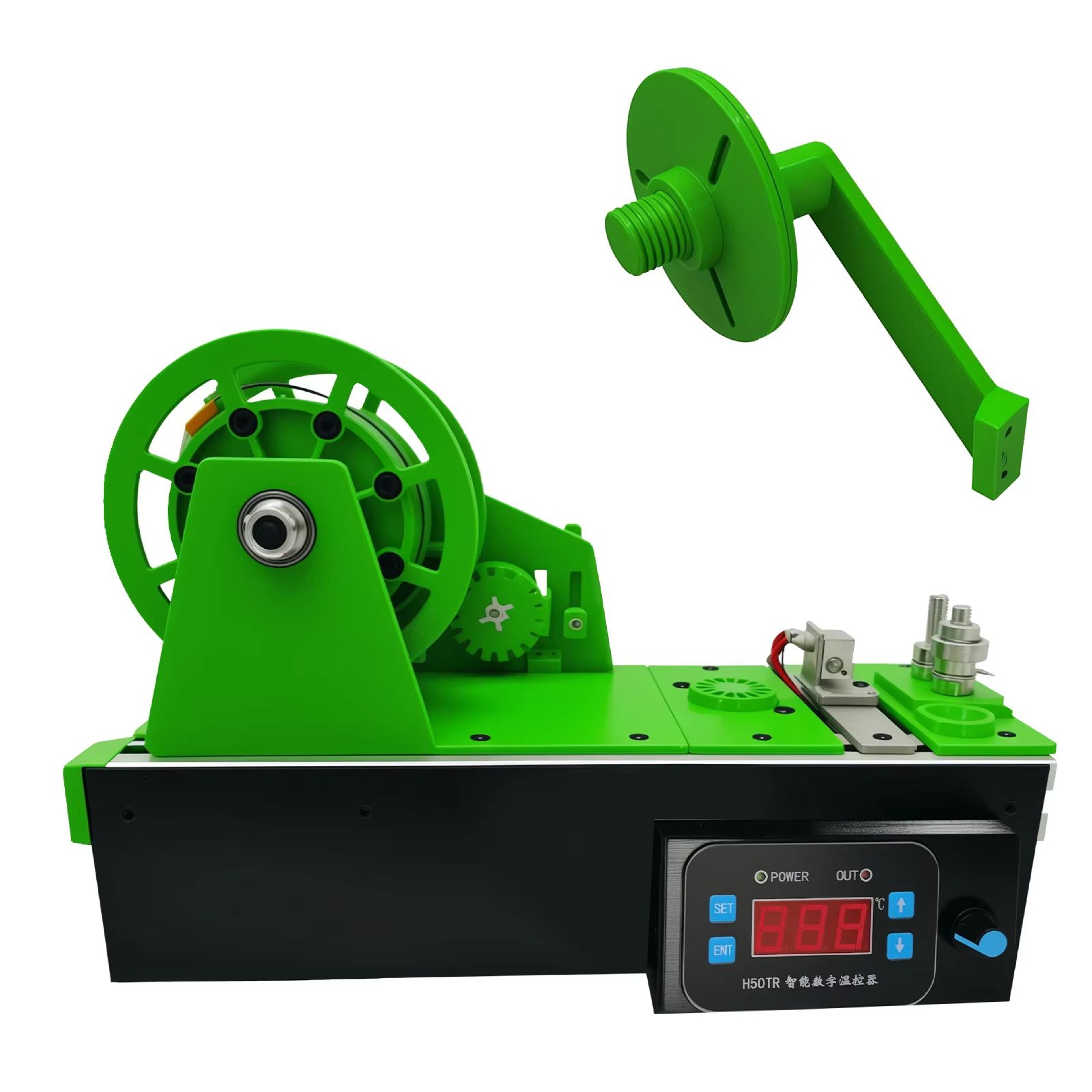 Recycled Filament Extruder Machine For Plastic Bottles 175mm 007in Maker With Small Scale Molding S 6