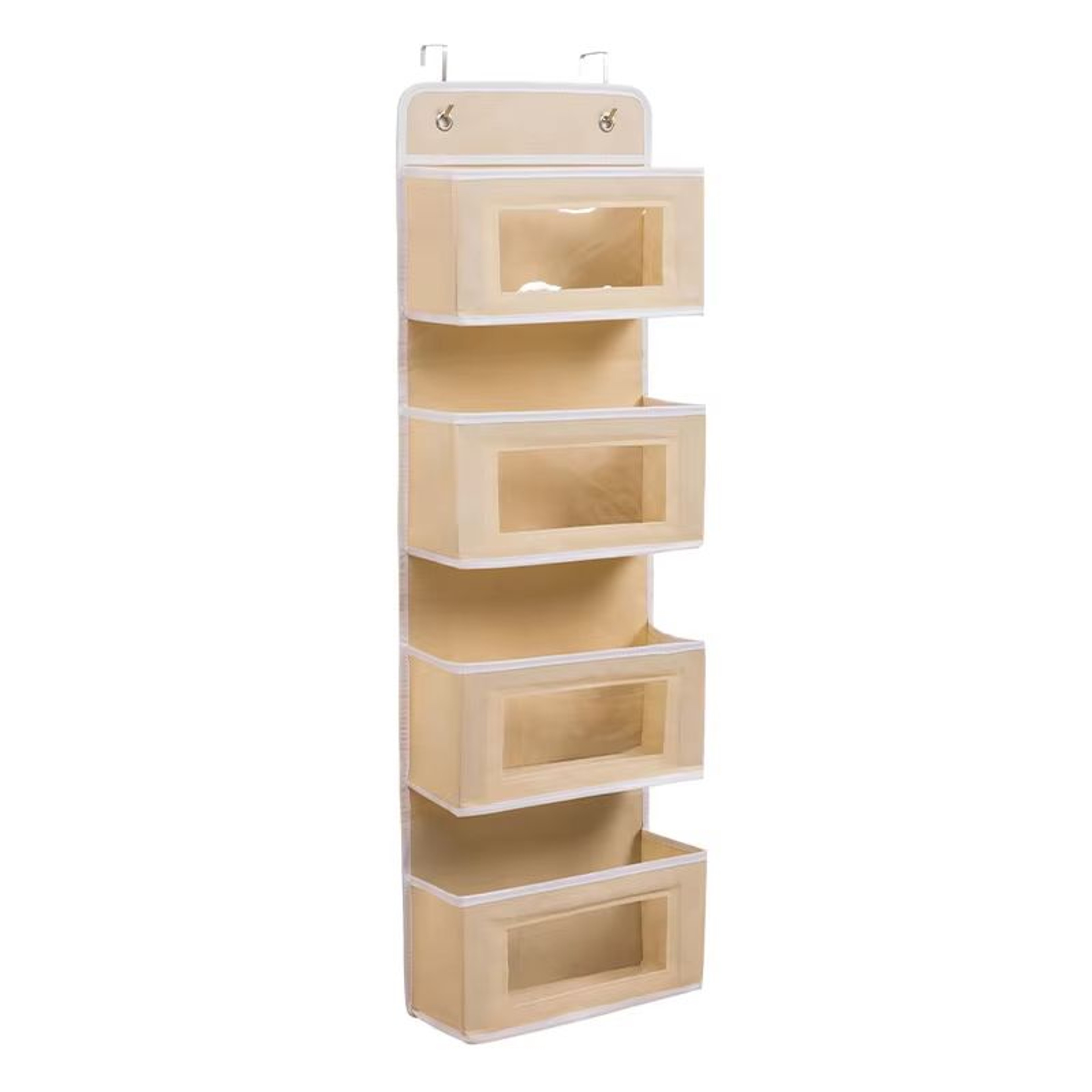 FourLayer Door Hanging Fabric Storage Organizer Bag For Underwear Socks And Sundries 9