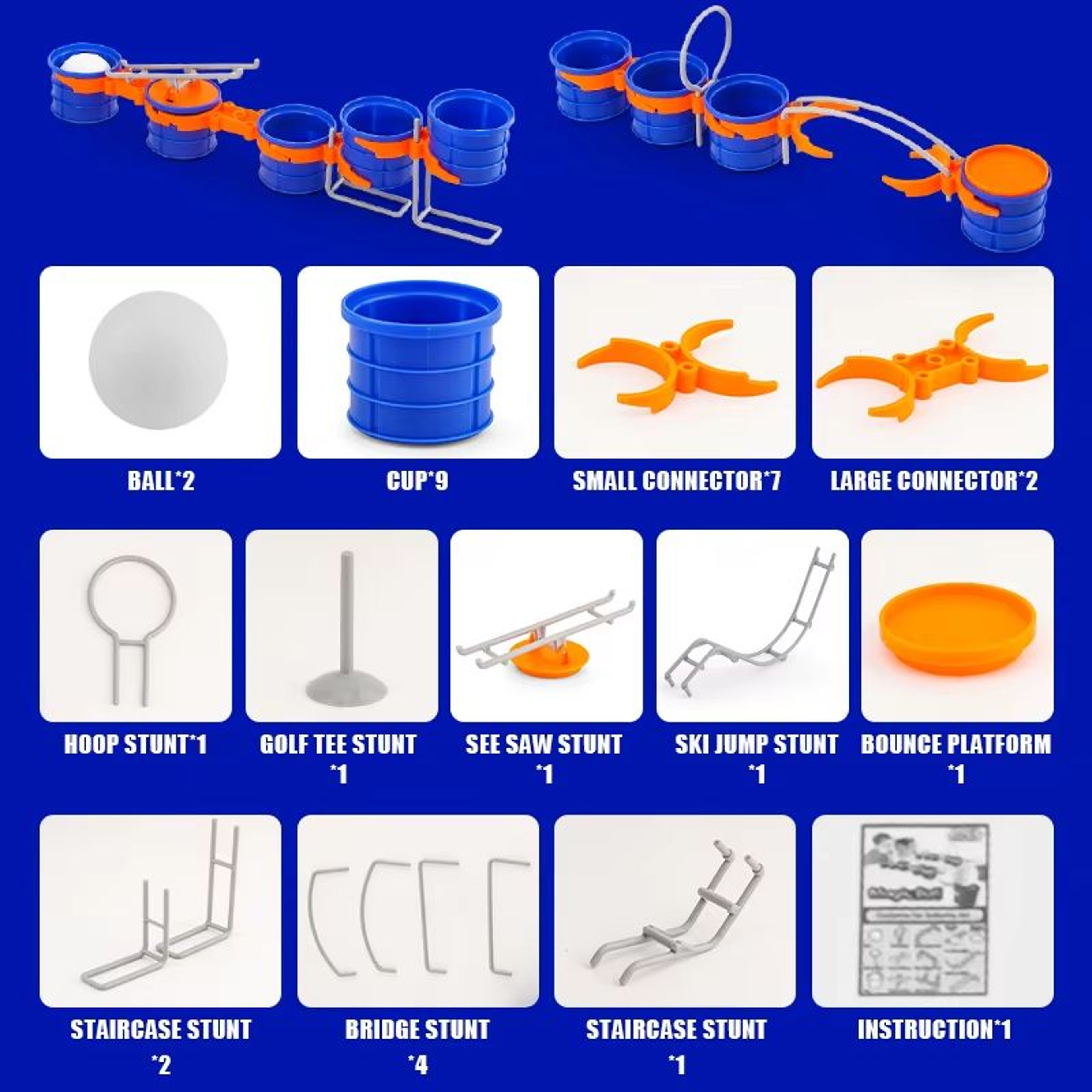 Interactive Cup Jump Ball Childrens Board Game For Lung Vitality  ParentChild Exercise 3