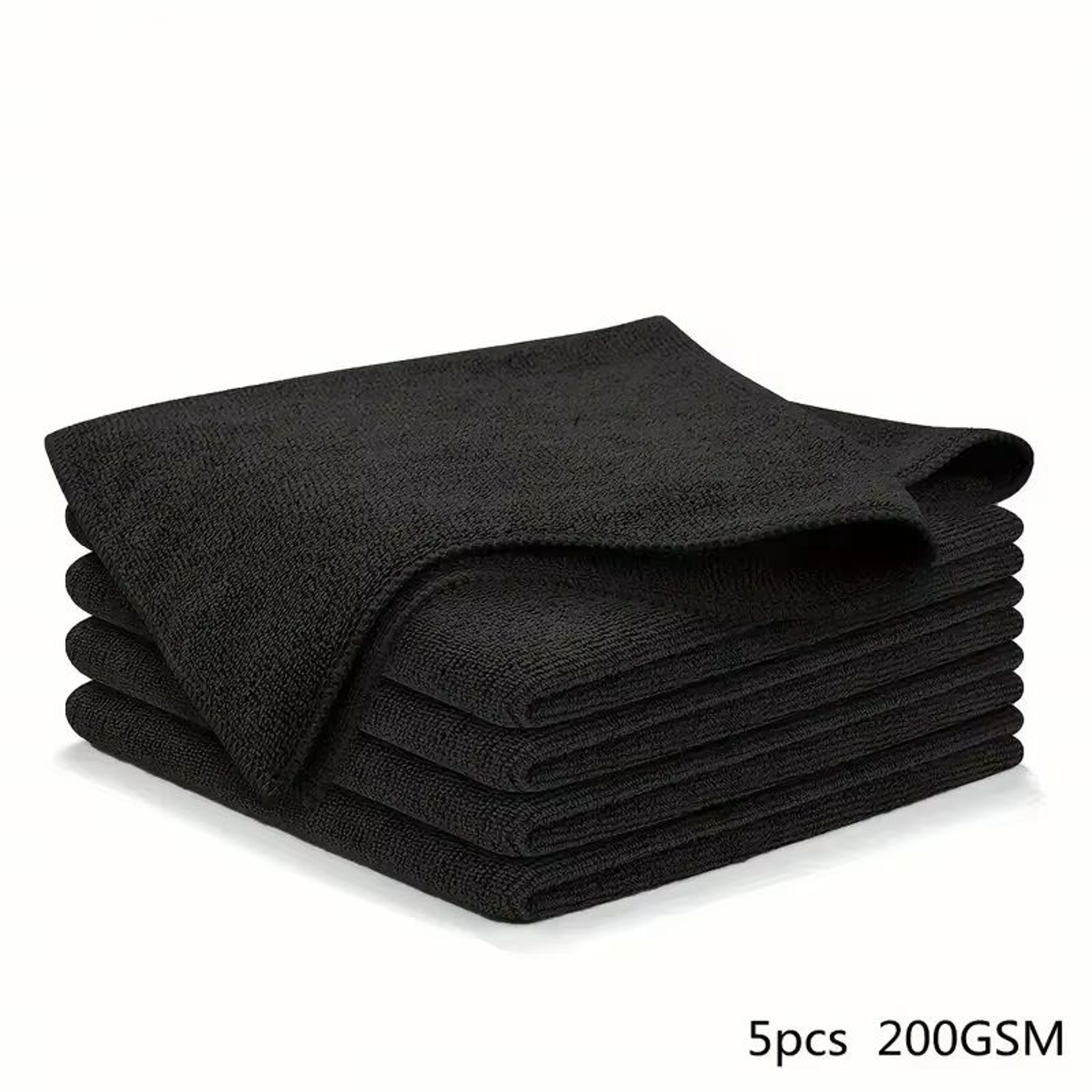 Ultra Fine Microfiber Kitchen Towel Set Absorbent Light Gray Cleaning Cloths 5 10 20pcs 21