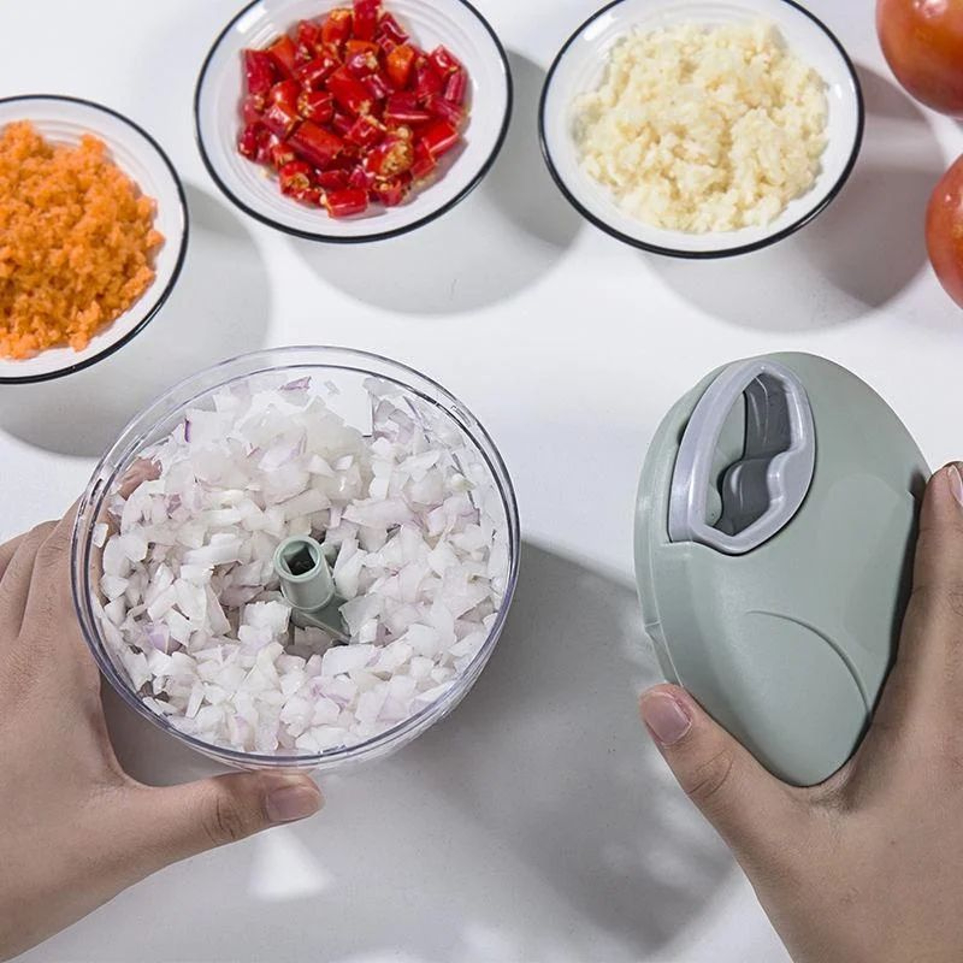 ProChop Manual Garlic Press And Vegetable Mincer 3