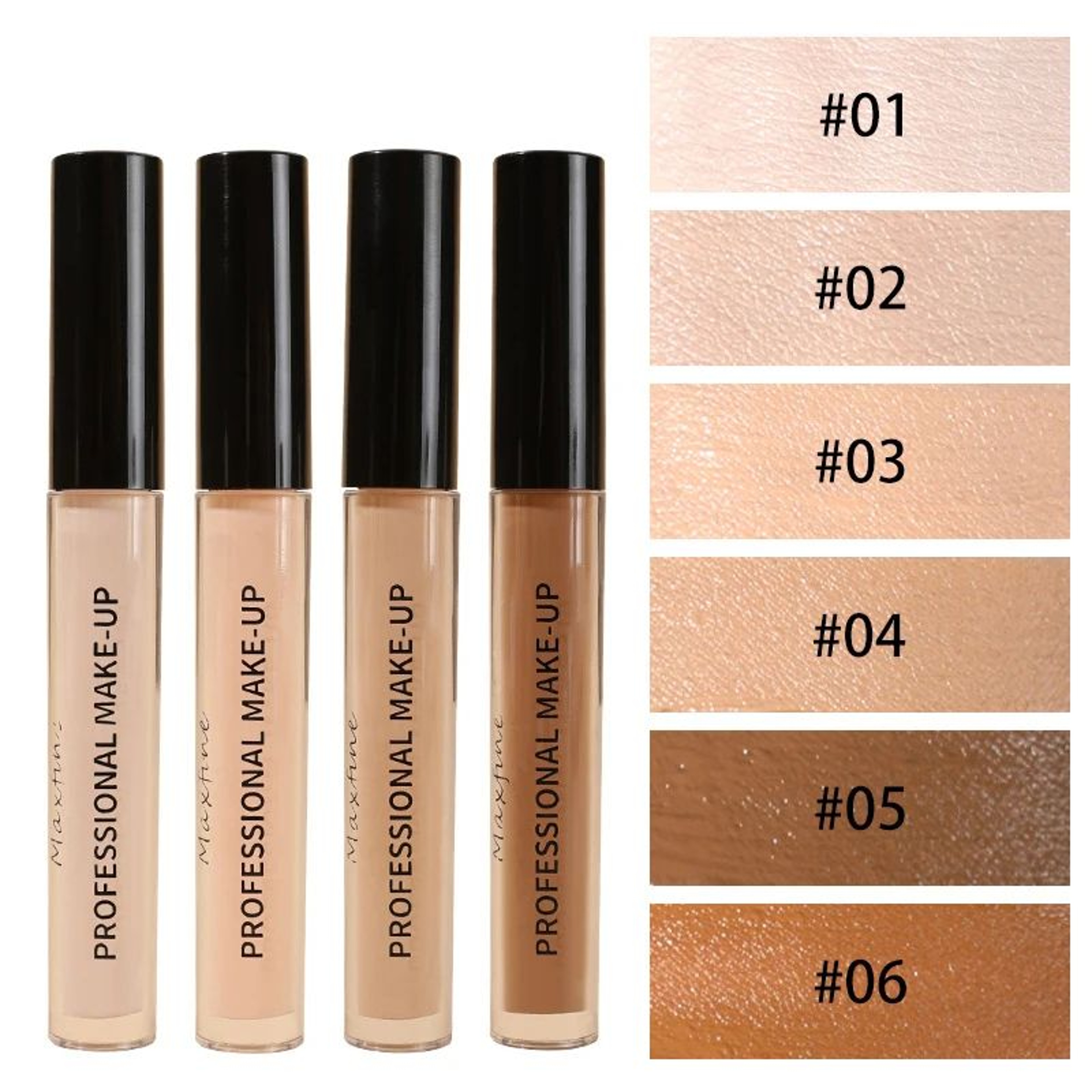 Matte HighCoverage Liquid Concealer  Waterproof  LongLasting Face Makeup 1
