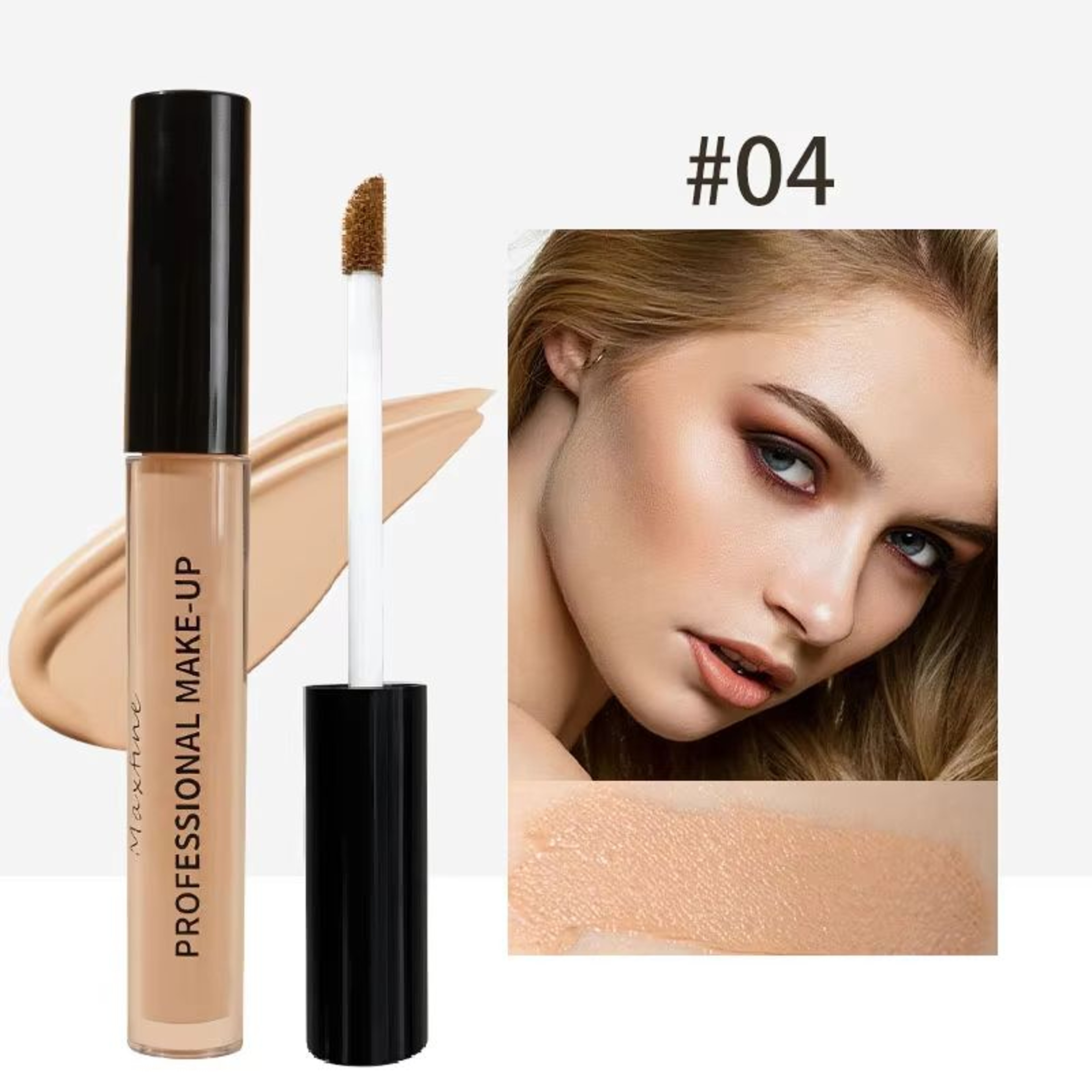 Matte HighCoverage Liquid Concealer  Waterproof  LongLasting Face Makeup 9