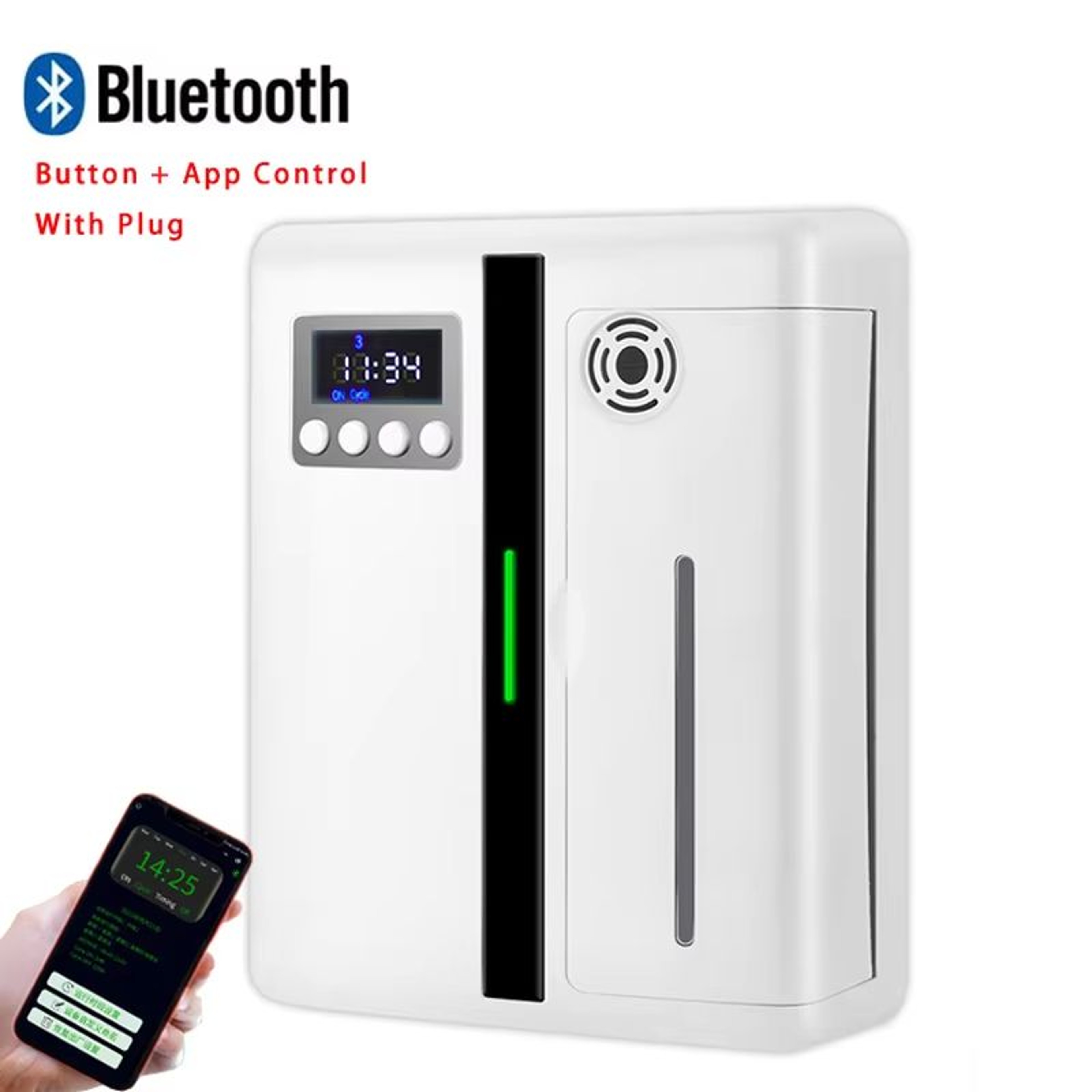 AeroScent 160ML WallMounted Aroma Diffuser 9
