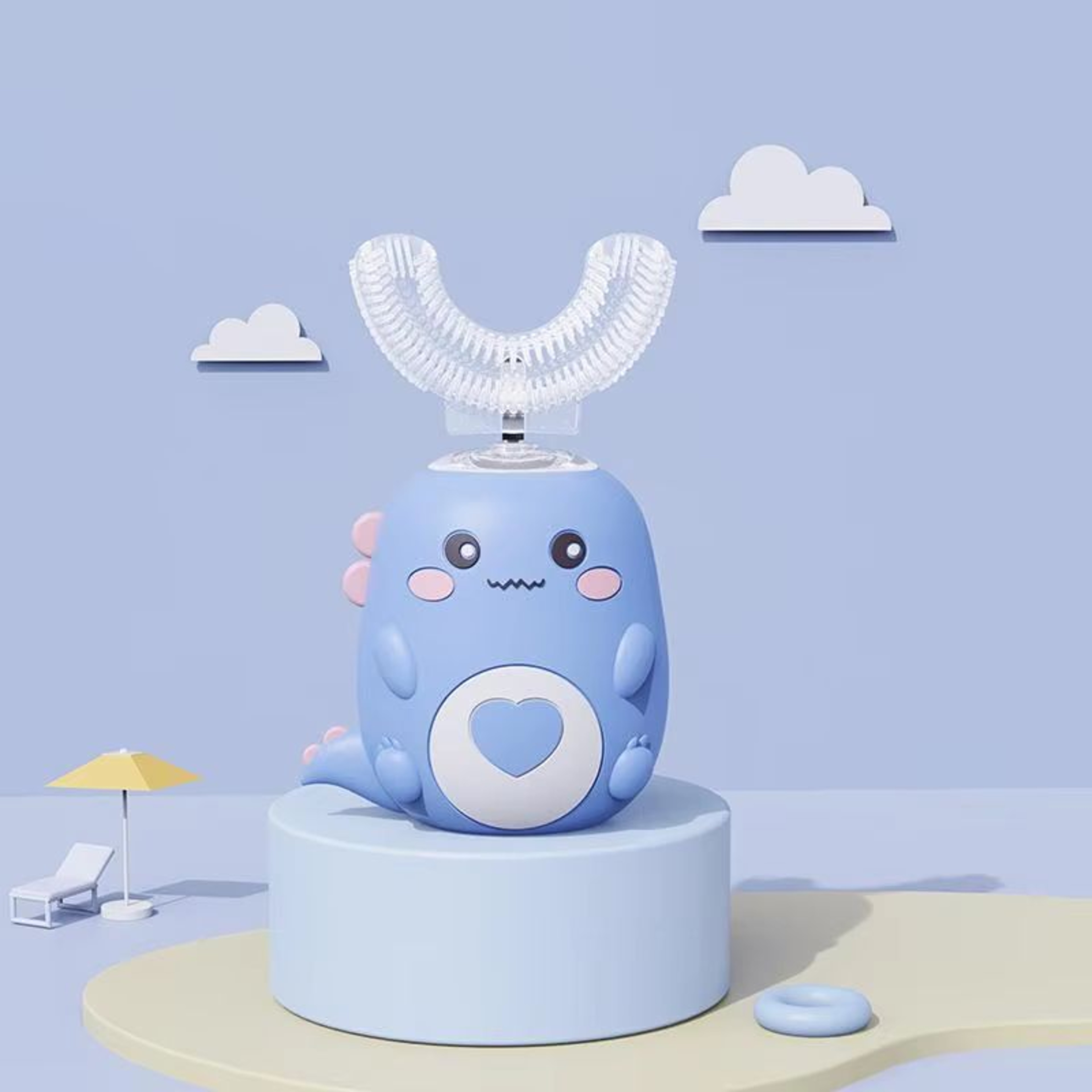 SmileWave Kids Rechargeable UShape Electric Toothbrush 3