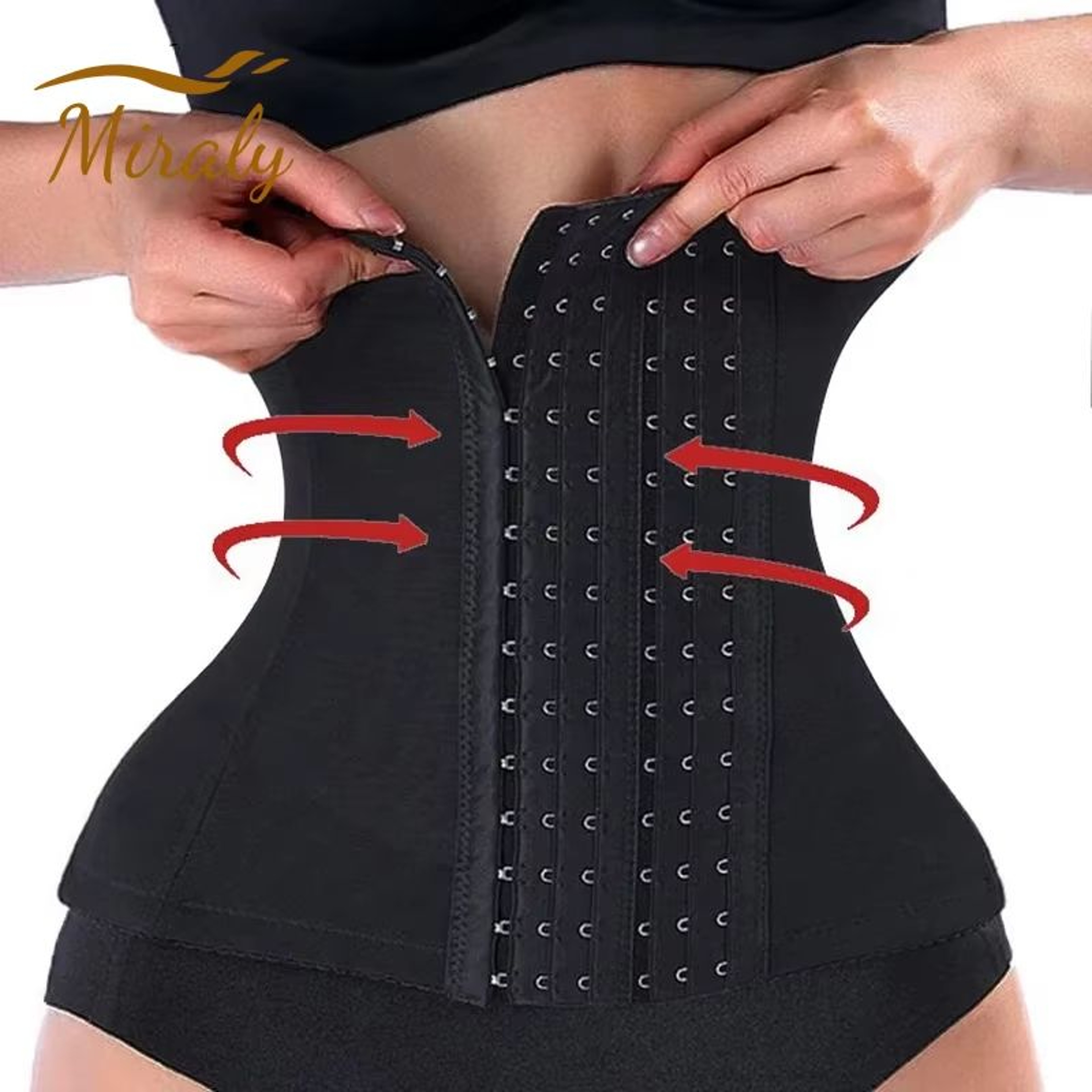 CurveDefine Womens Waist Trainer Belt Body Shaper 0