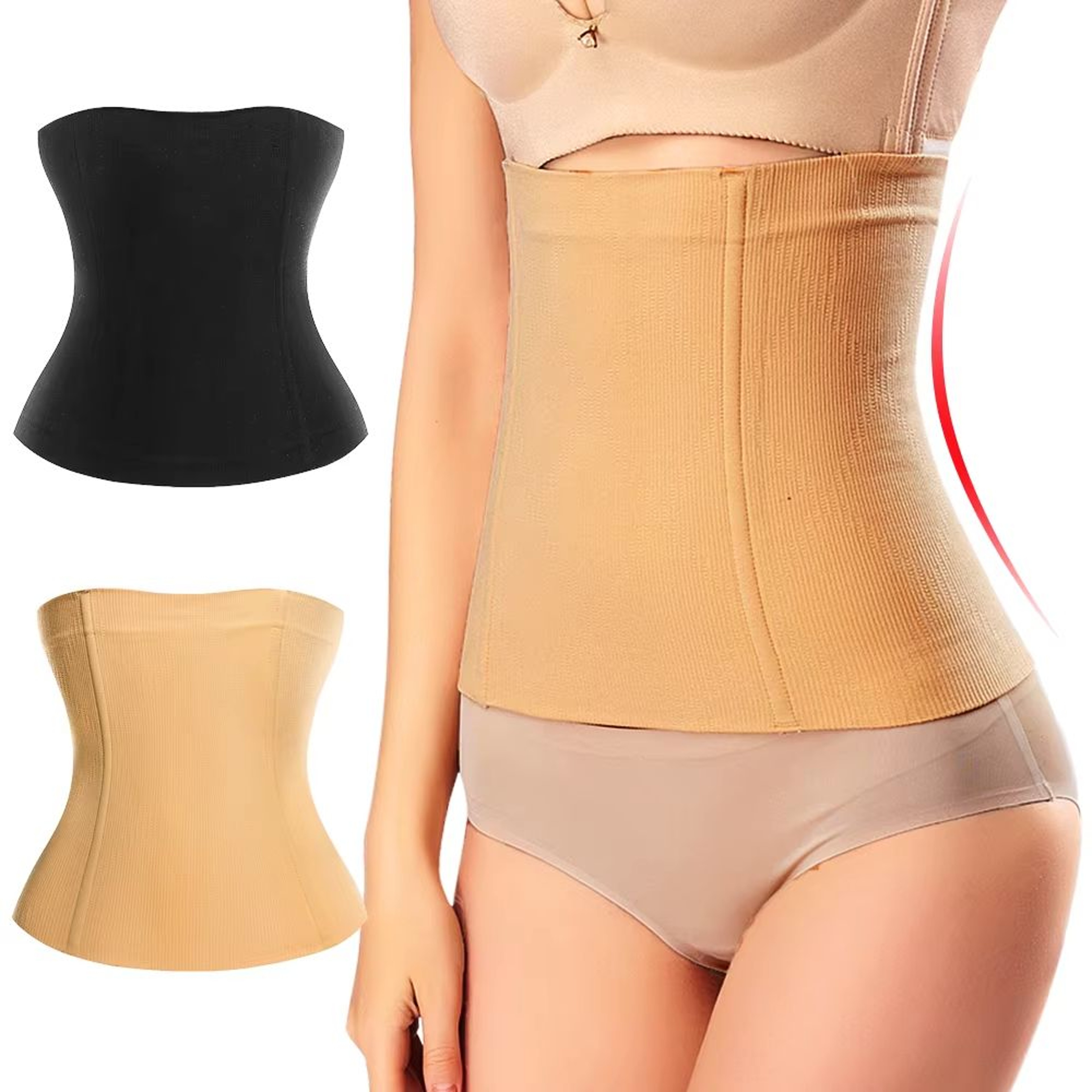 SculptFit HighCompression Waist Trainer Body Shaper 0