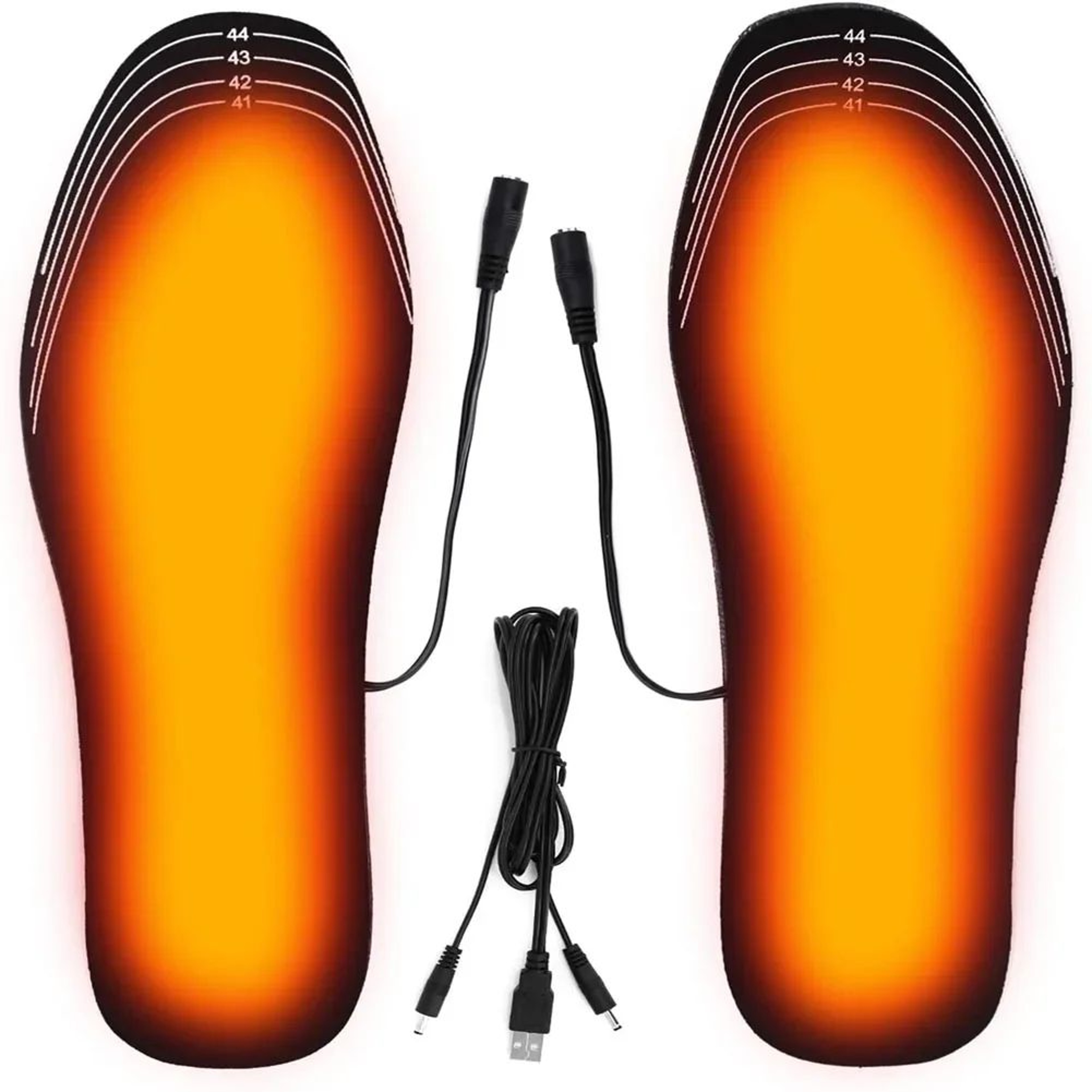USB Heated Shoe Insoles Electric Foot Warming Pad Feet Warmer Heating Insole Winter Outdoor Sports  0