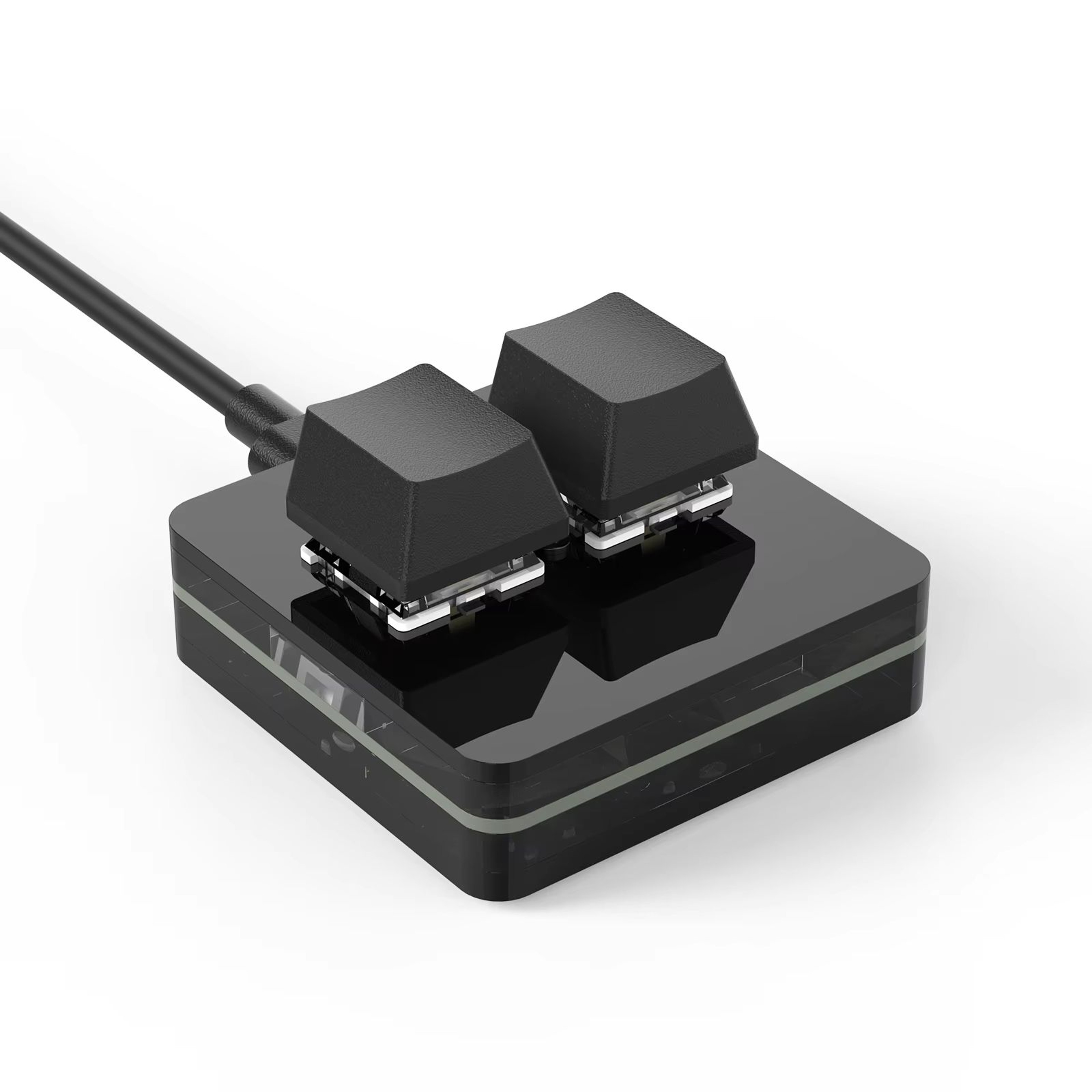 RGB 3 Key Programmable Macropad With Knob Hot Swap Macro Keypad For Photoshop And Multimedia 6