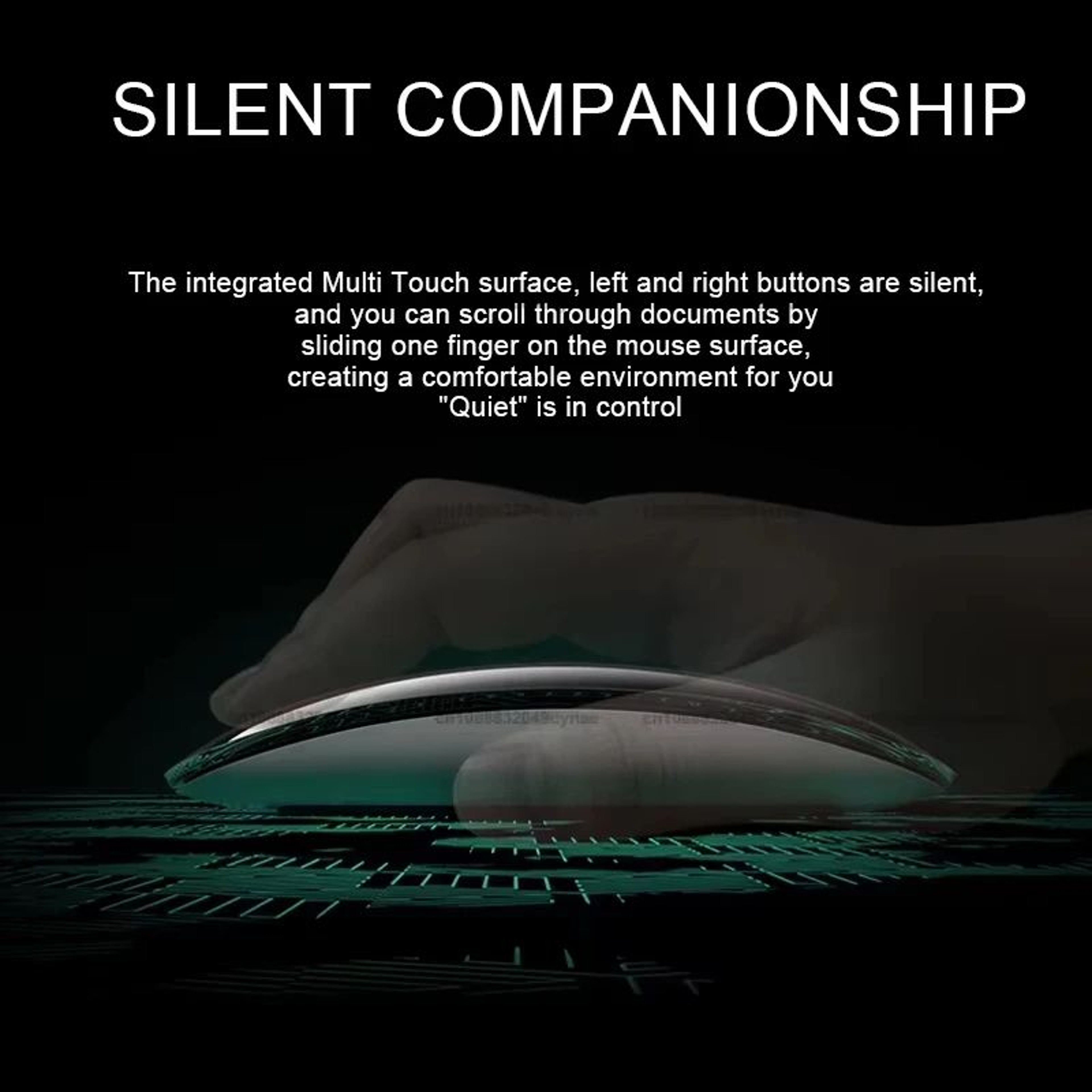 Magic Style Wireless Bluetooth Mouse With Multi Touch Gestures For MacBook IPad And Tablet Uset 4