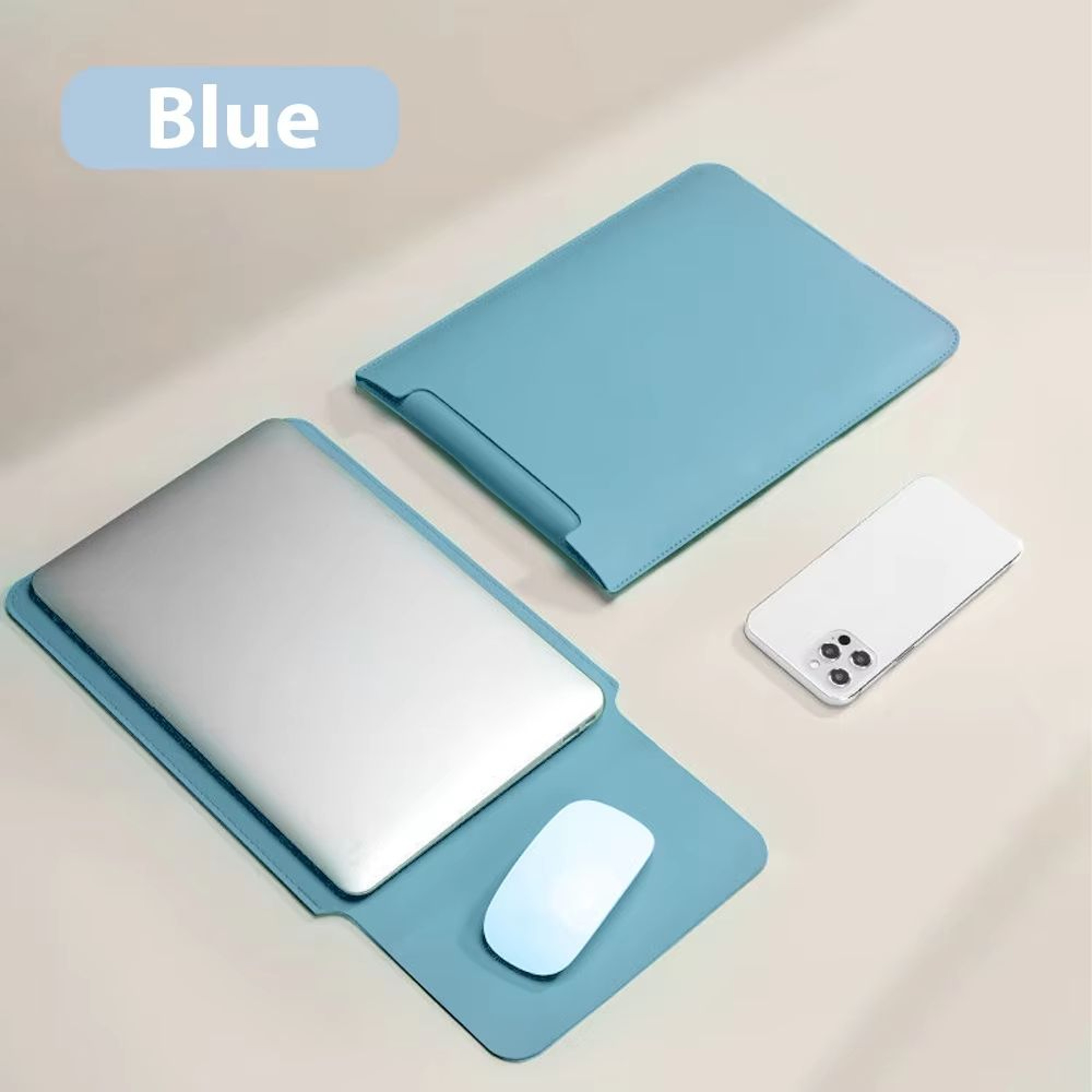Multi Size Laptop Sleeve Bag For MacBook And IPad Pro 129 Protective Carrying Case 6