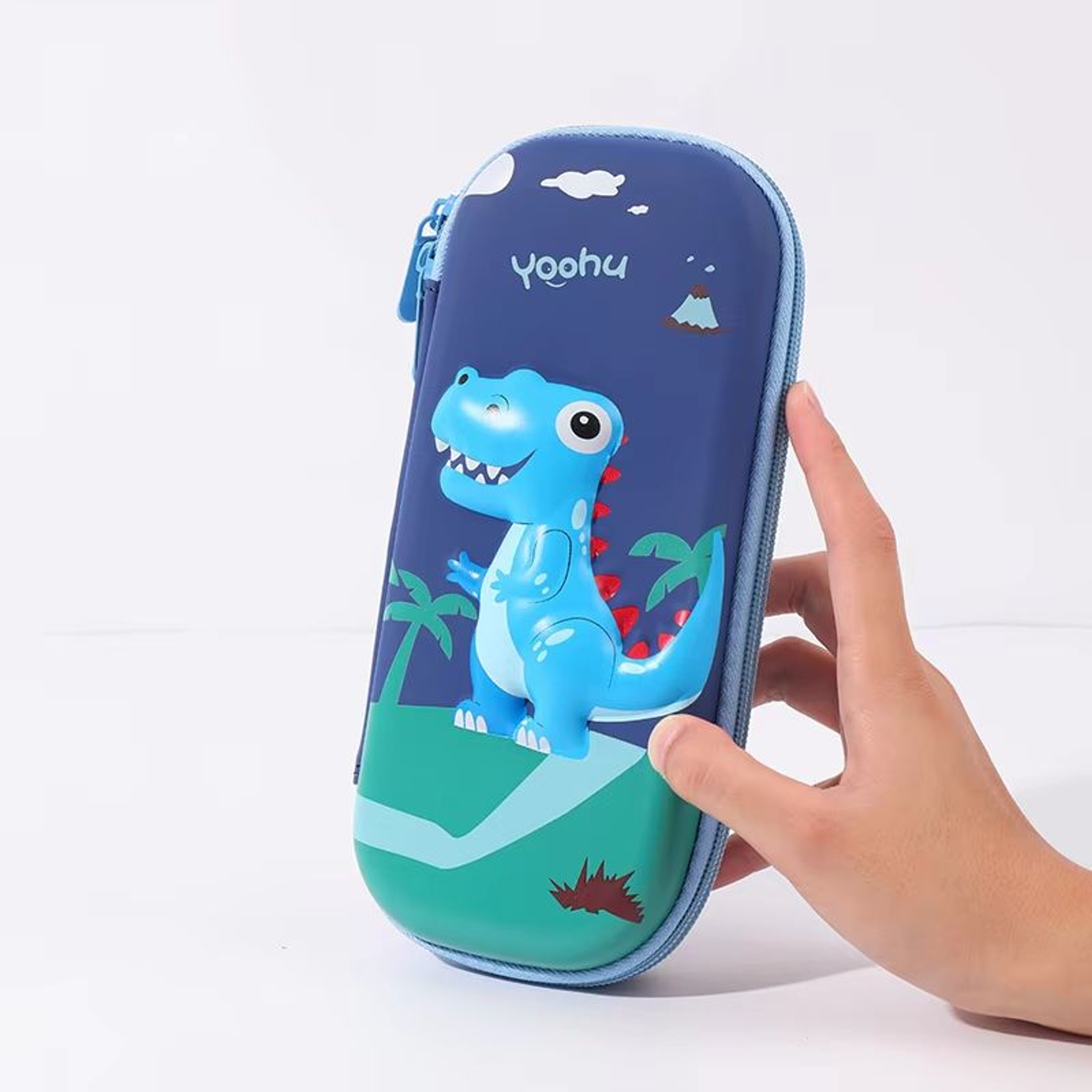 Product Name Cute Cartoon Pencil Case Large Capacity Kawaii Cartoon Pencil Pouch Stationery Organiz 9