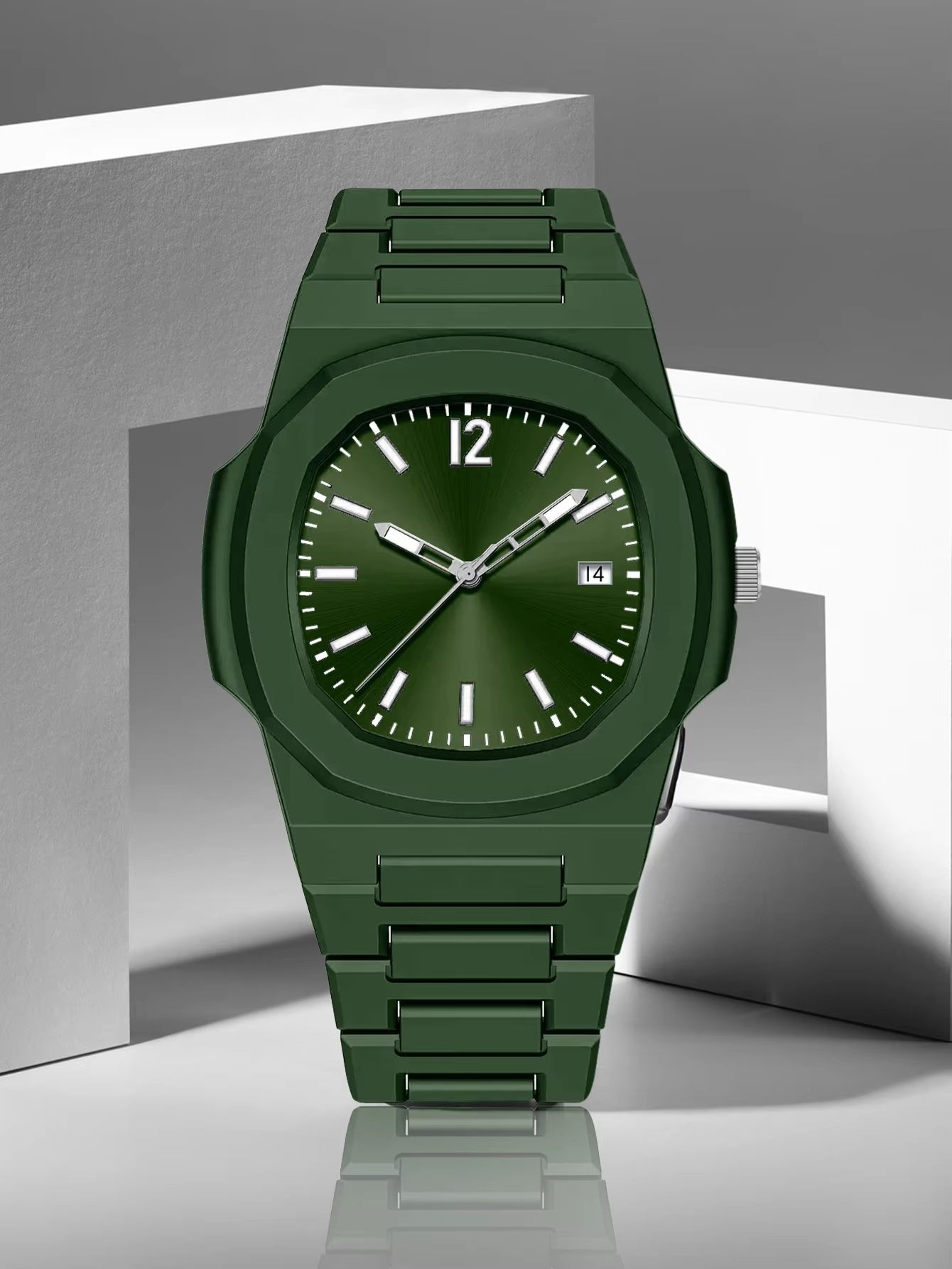 TOMI Mens Multifunction Quartz Watch With Calendar Gift Box 10