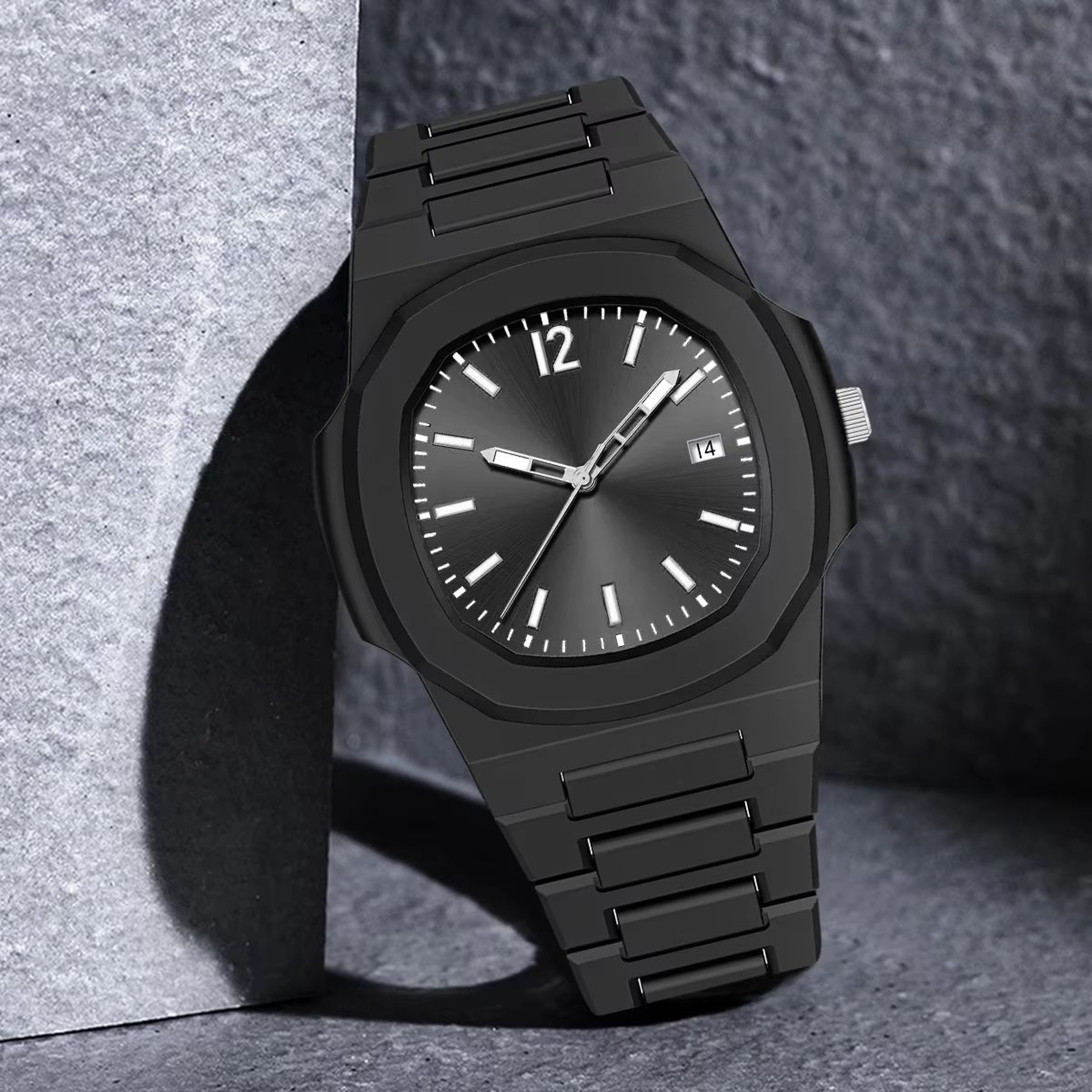 TOMI Mens Multifunction Quartz Watch With Calendar Gift Box 11